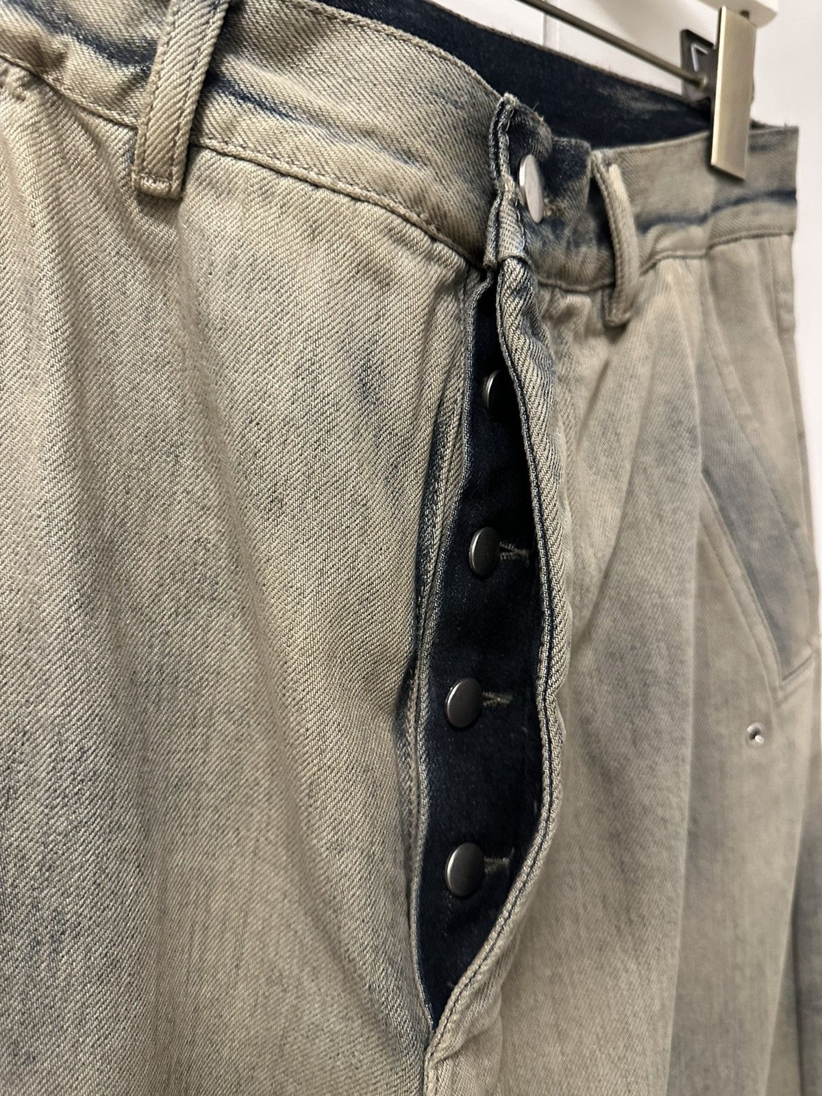 Rick Owens LUXOR Tailored Belas Acid Degrade Jeans, size 48 Size US 32 / EU 48 - 6 Thumbnail