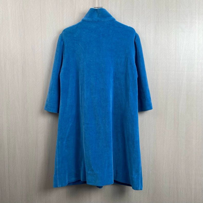 Gucci Gucci Blue velvet dress 2505-Nextarrow Size L / US 10 / IT 46 - 3 Thumbnail