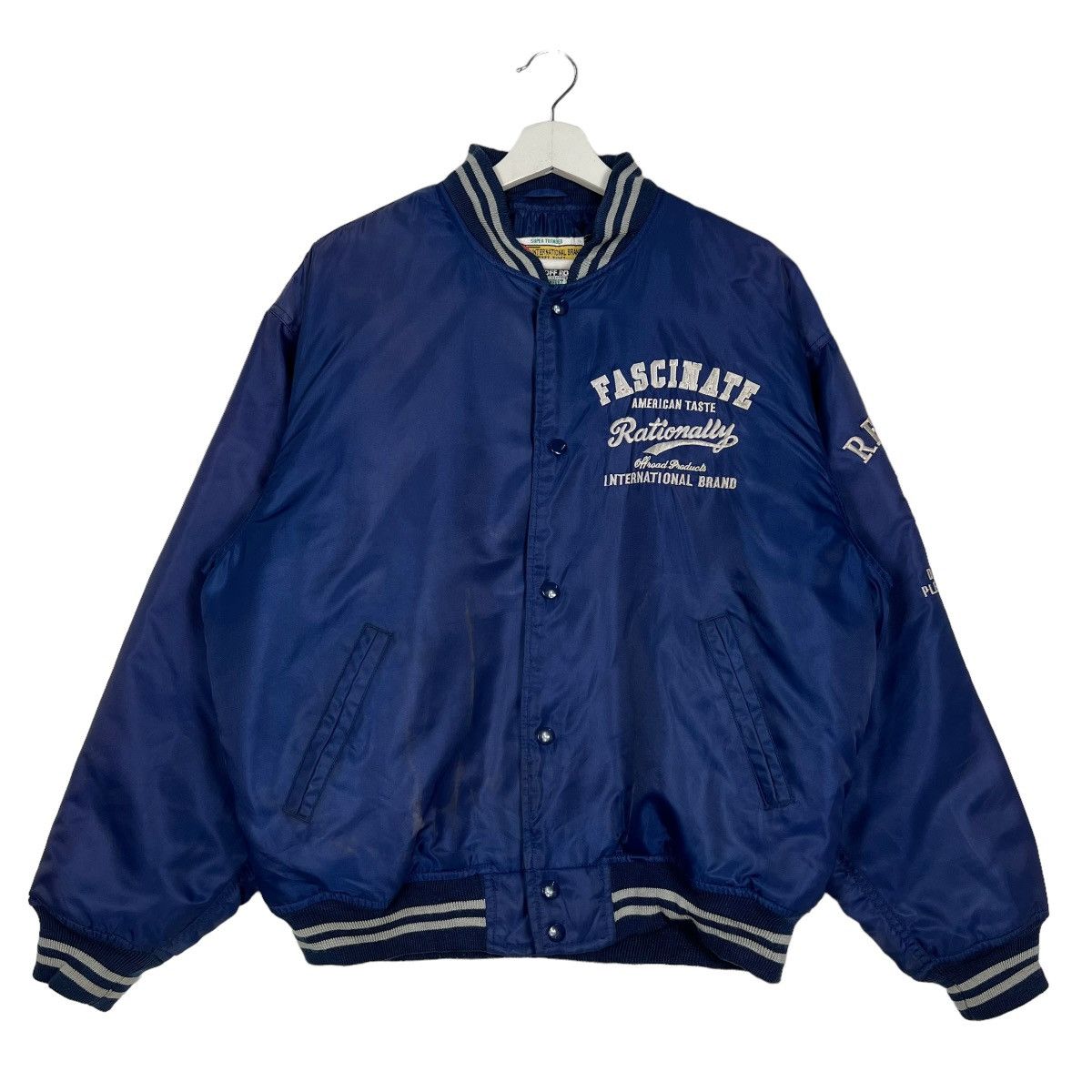 Japanese Brand 🔥 VINTAGE FASCINATE STADIUM BOMBER JACKET Size US L / EU 52-54 / 3 - 2 Thumbnail