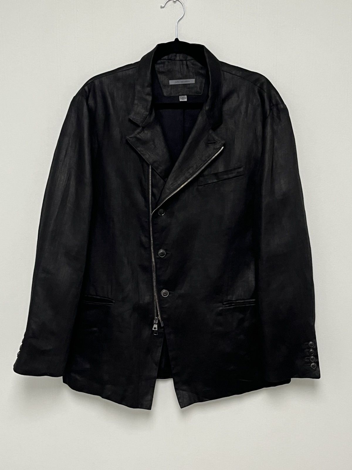 John Varvatos Convertible lapel jacket. Size WU 54 USA 44 Size US L / EU 52-54 / 3 - 4 Thumbnail