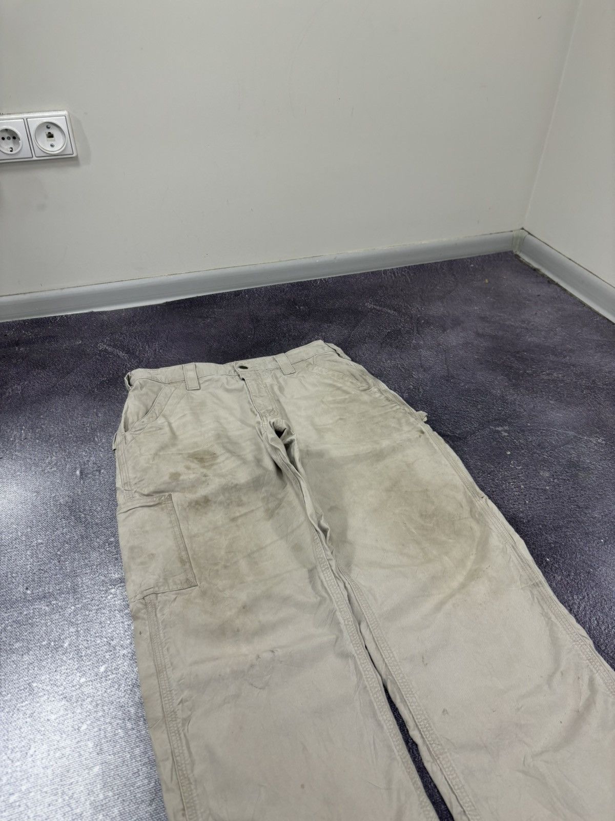 Carhartt Vintage Carhartt Original Dungaree Fit Baggy Carpenter Pants Size US 32 / EU 48 - 9 Thumbnail