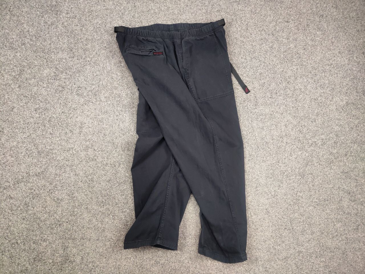 Gramicci Gramicci Japanese Design Dark Blue Canvas Cropped Pants Size US 34 / EU 50 - 10 Thumbnail