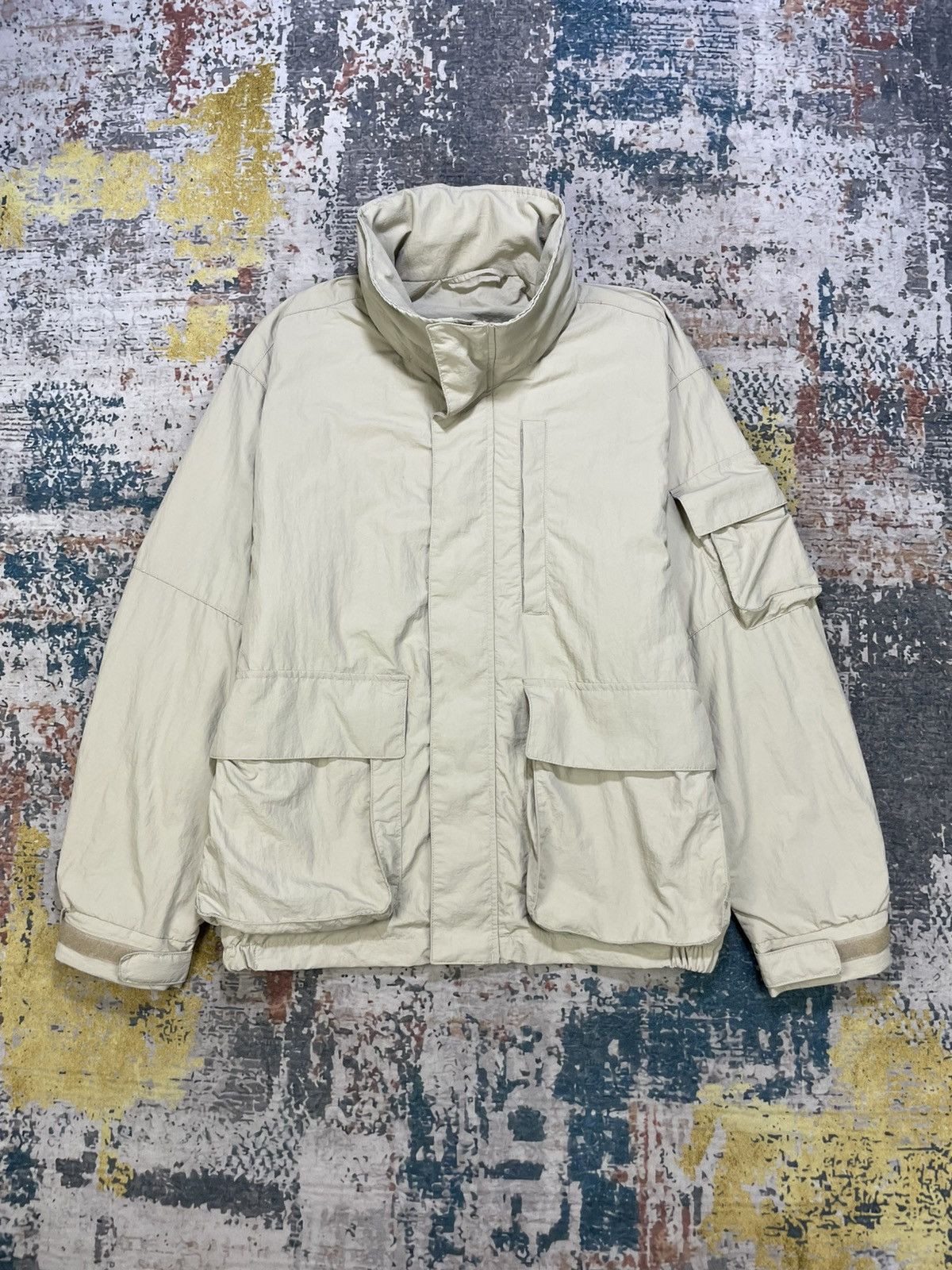 GU GU Stand Collar Multi Pocket Utility Jacket Size US L / EU 52-54 / 3 - 1 Thumbnail