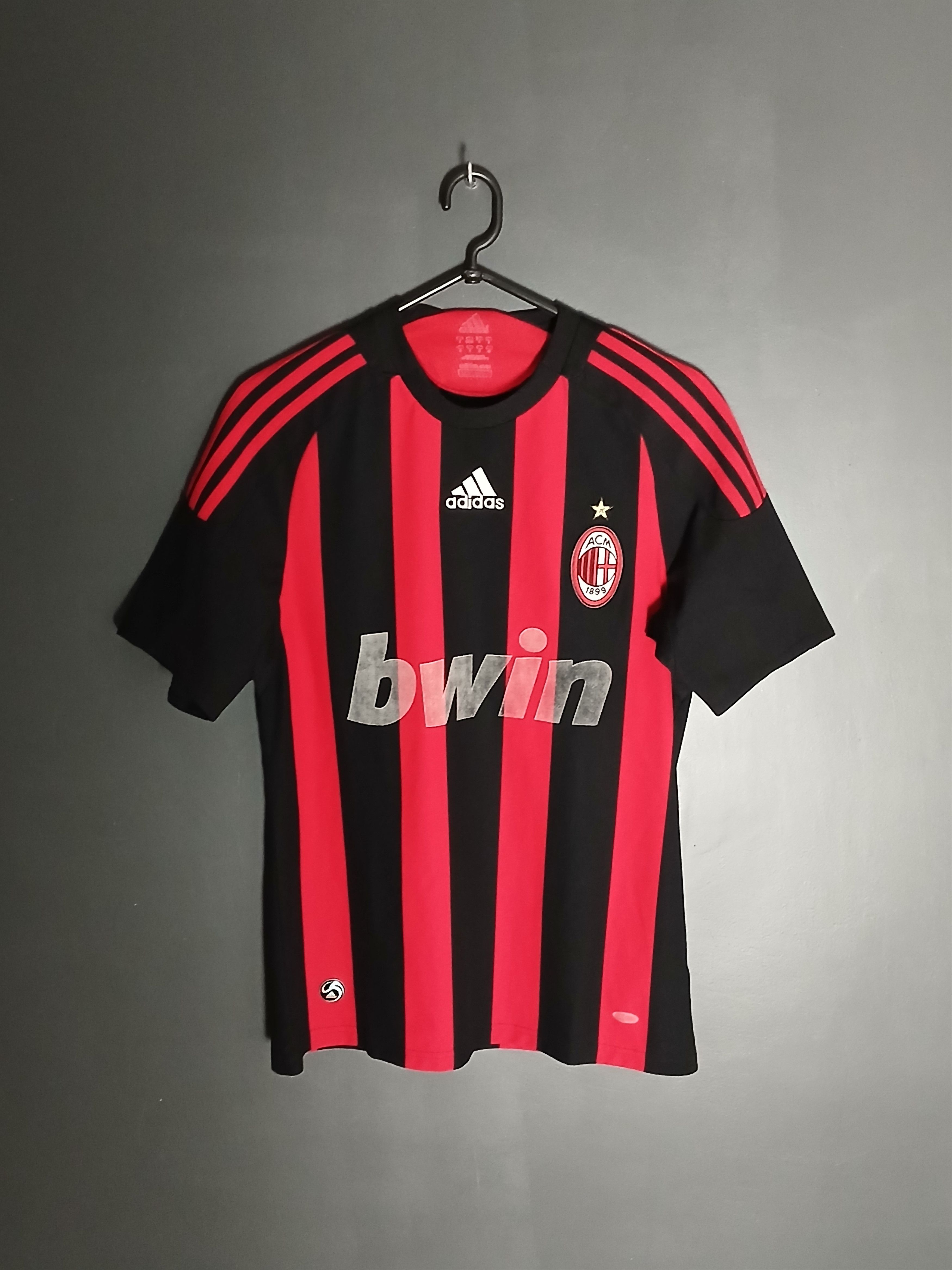 Other Milan 2008/2009 Home Football Jersey T-Shirt Size US M / EU 48-50 / 2 - 1 Thumbnail