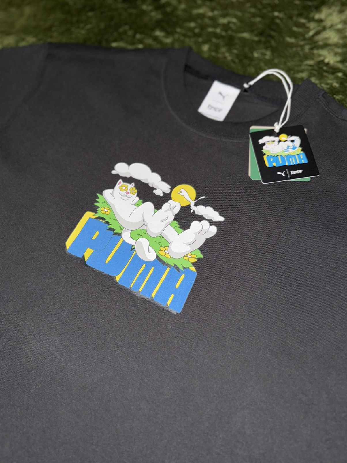 Puma [S] PUMA X RIPNDIP collaboration graphic T-shirts black Size US S / EU 44-46 / 1 - 2 Thumbnail