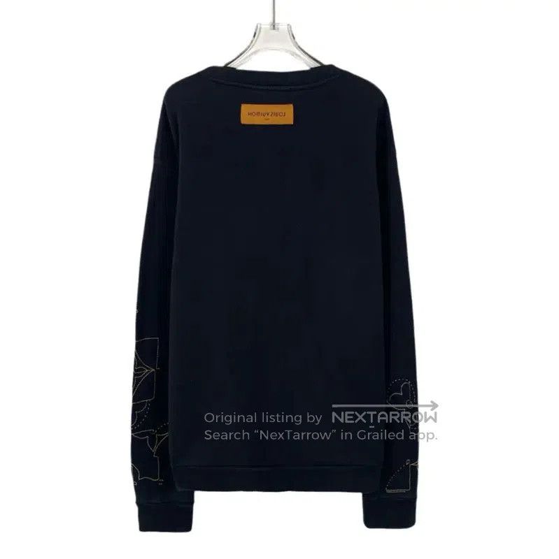 Louis Vuitton Louis Vuitton Men's Black Knit Sweater XXL . Size US XXL / EU 58 / 5 - 2 Thumbnail