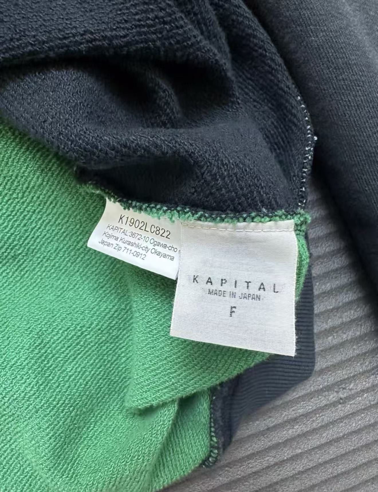 Kapital Kapital bone rib hoodie Size US M / EU 48-50 / 2 - 5 Thumbnail