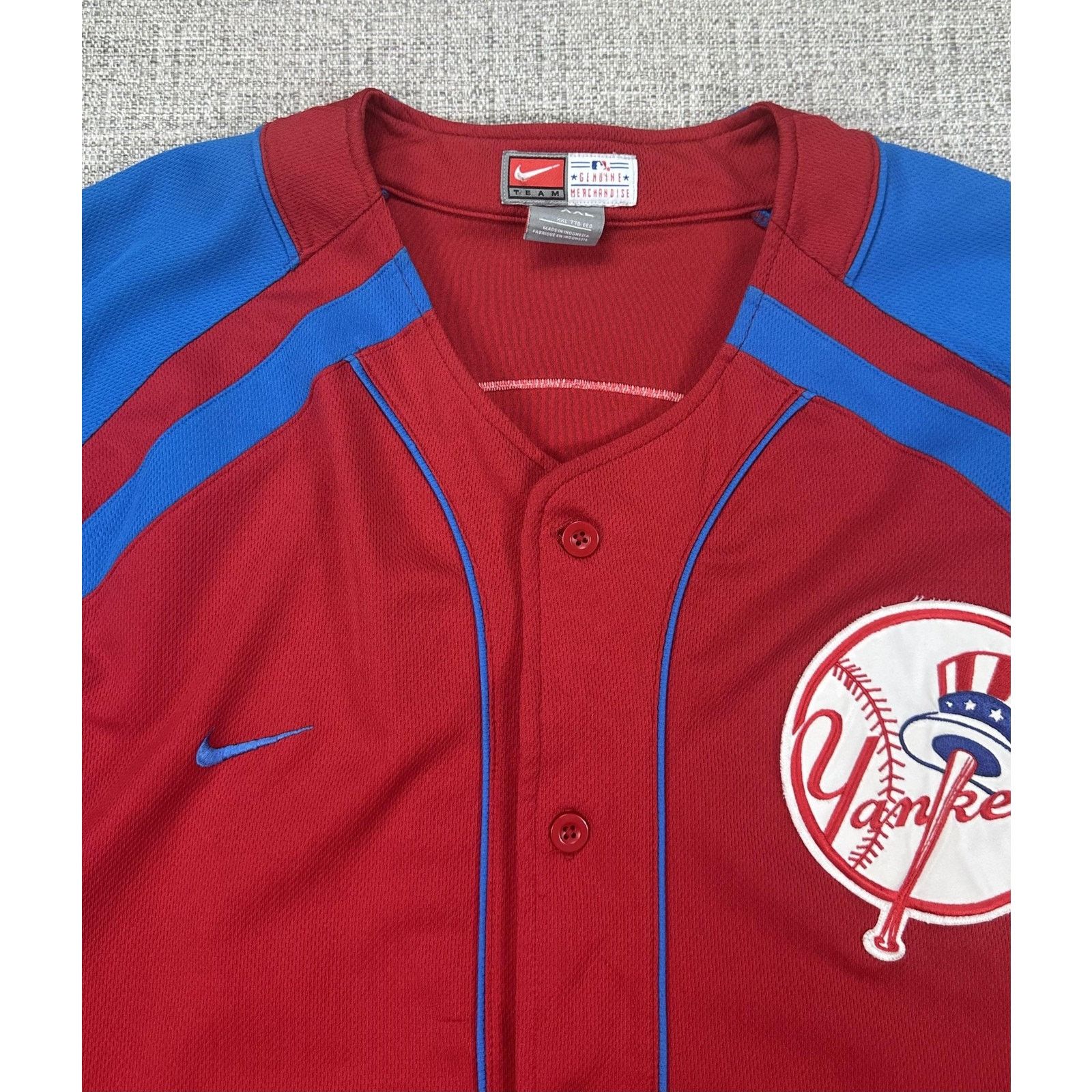 Nike New York Yankees Jersey 2XL Posada 20 Puerto Rico Flag Nike Size US XXL / EU 58 / 5 - 6 Thumbnail