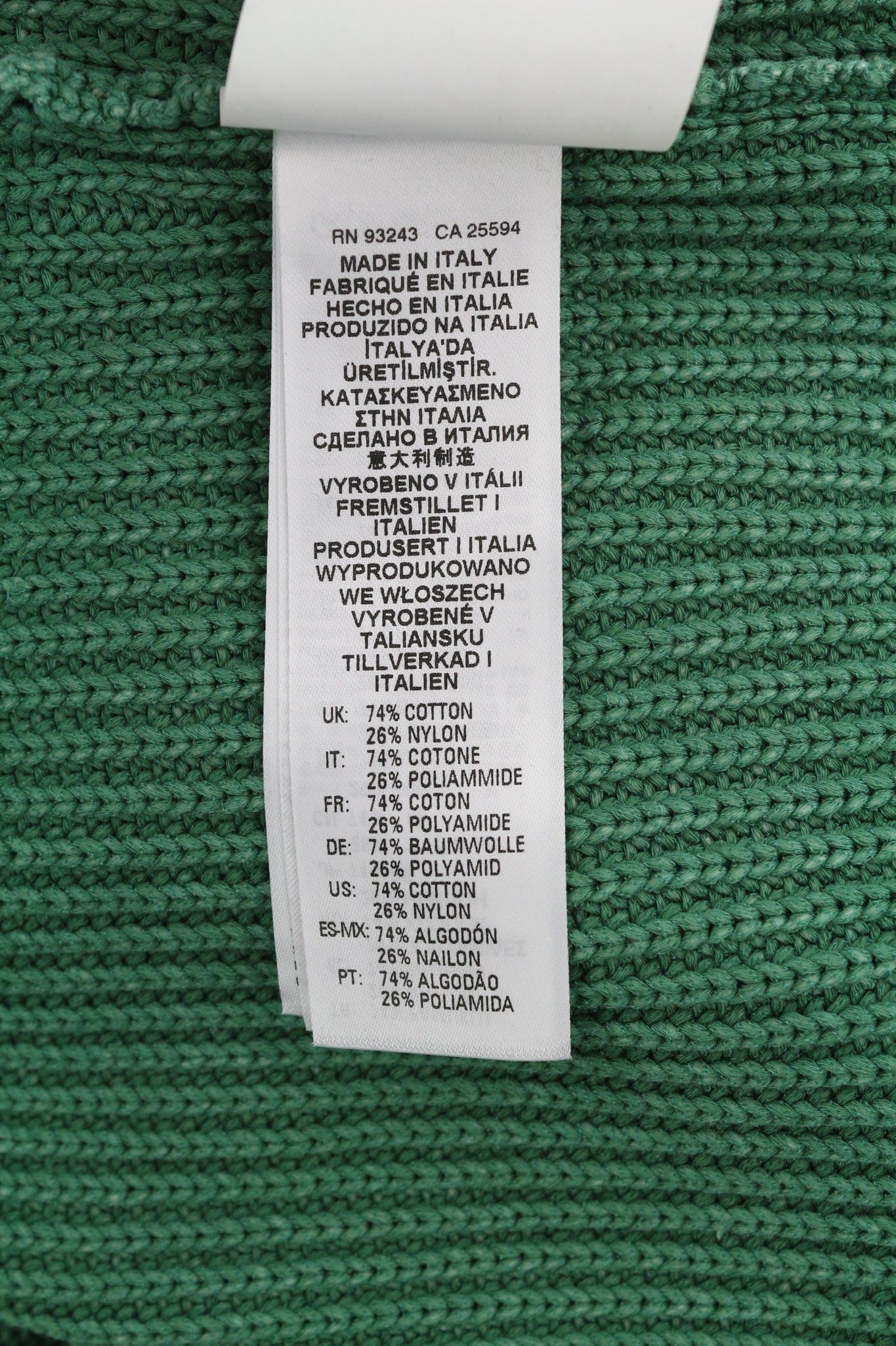 Diesel K-KENTUCKY L Washed Crew Knit Green Jumper 40146 Size US L / EU 52-54 / 3 - 10 Thumbnail