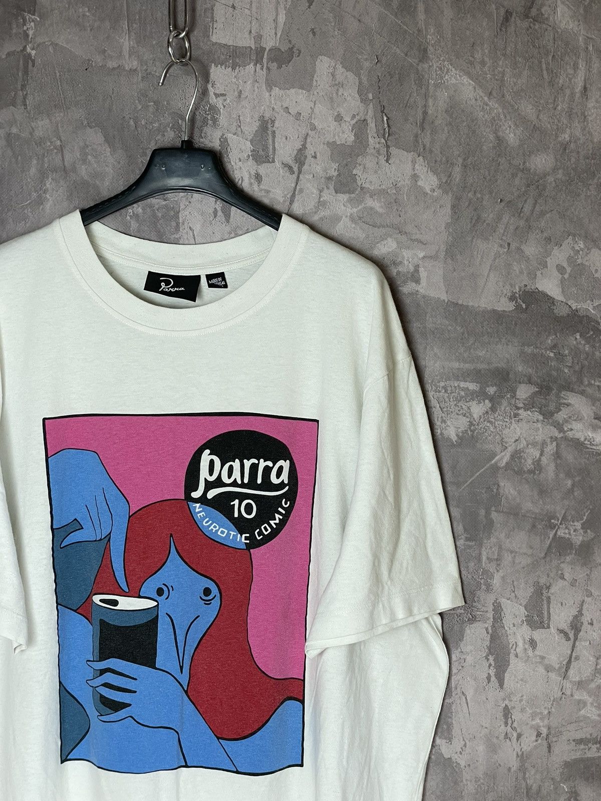Hypebeast By Parra Men’s Graphic T Shirt in White Size XL Size US XL / EU 56 / 4 - 4 Thumbnail