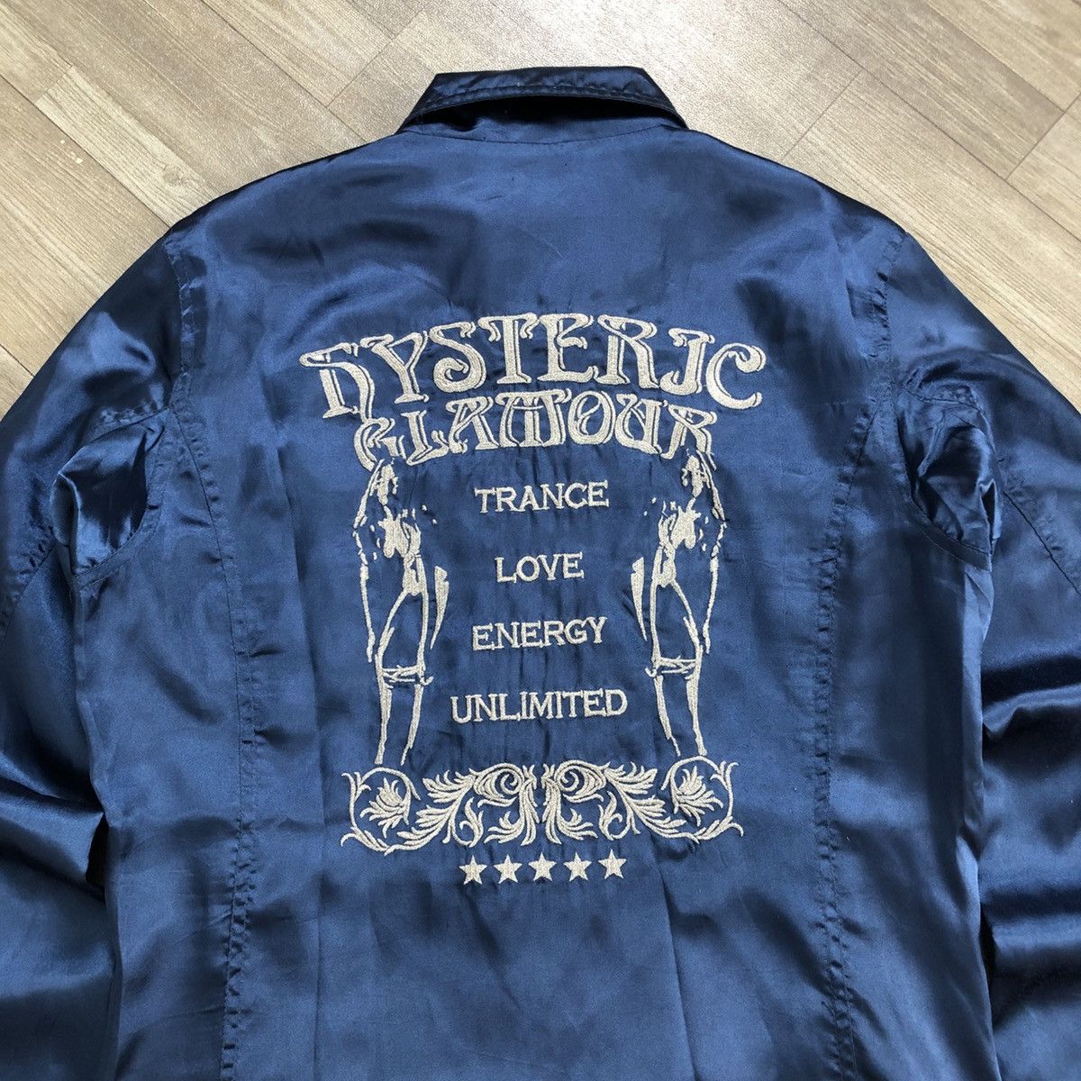 Hysteric Glamour Hysteric Glamour Trance Love Energy Unlimited Silk Jacket Size US M / EU 48-50 / 2 - 2 Thumbnail