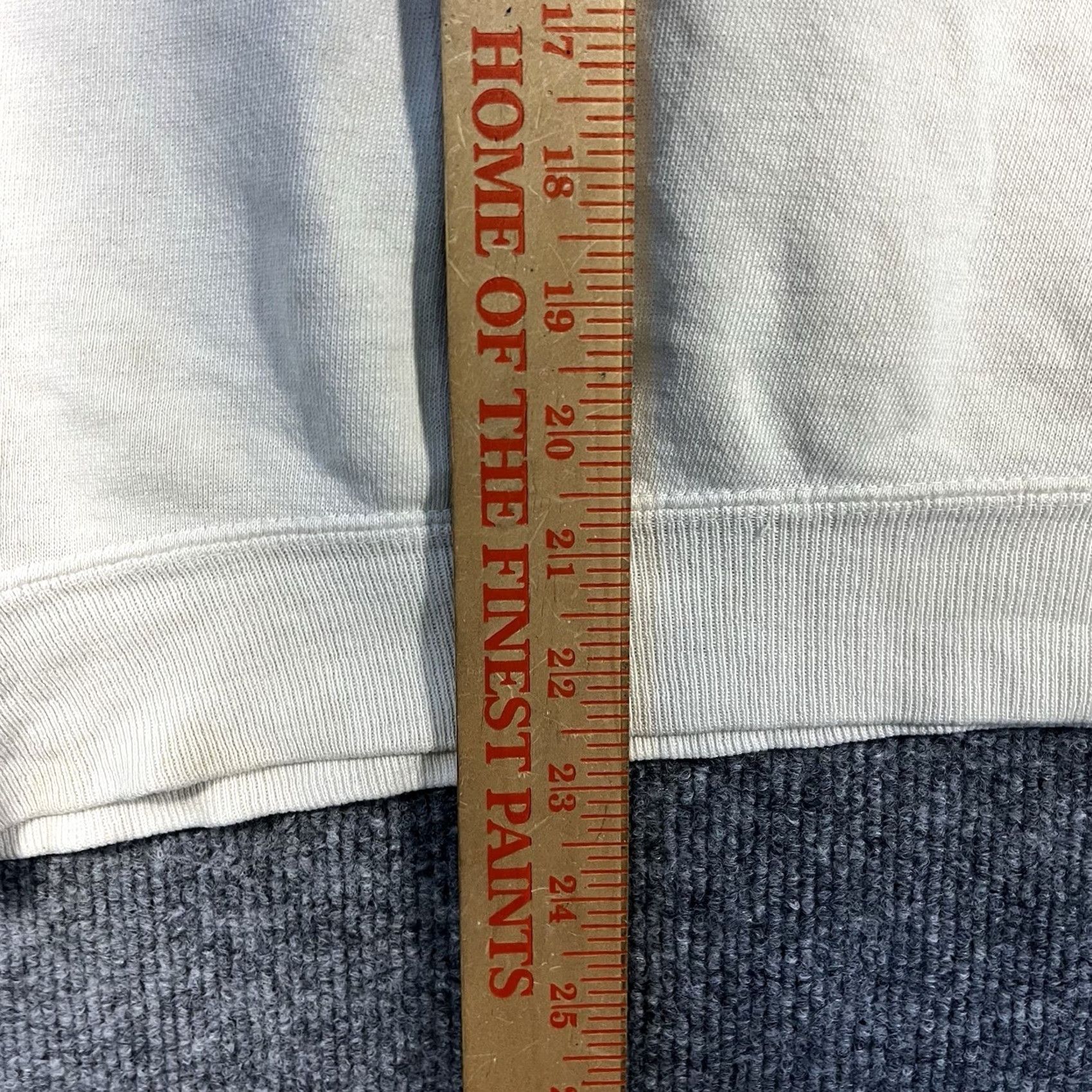 Fruit Of The Loom VINTAGE High School Sweatshirt Mens M 1986 White 80s Class Of 1986 USA Cotton Blend Long Sleeve Fruits of the Loom Shirt Size US M / EU 48-50 / 2 - 6 Thumbnail