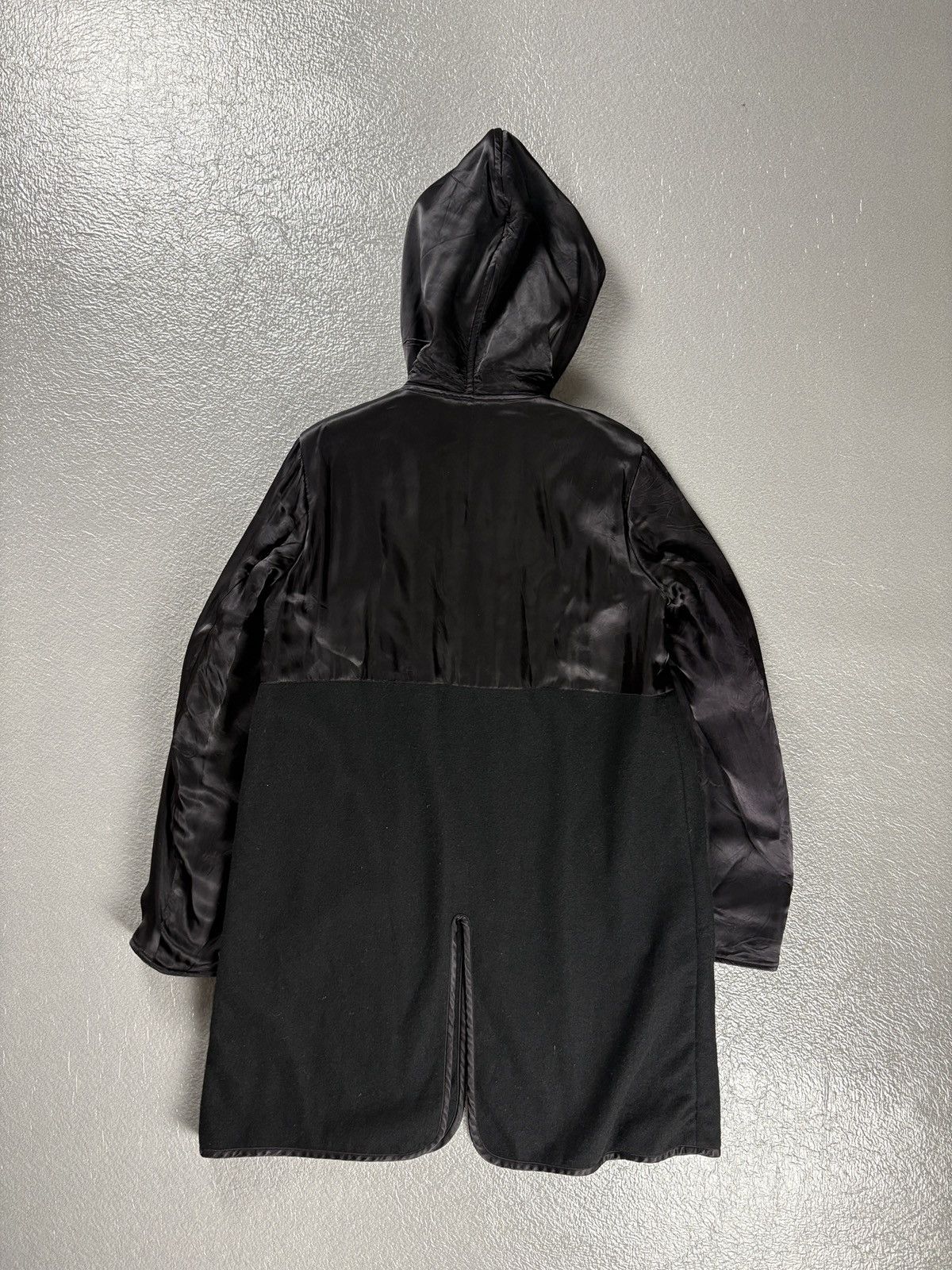 Comme des Garcons Comme des Garcons AW2019 Homme Hooded Long Coat Black Size US M / EU 48-50 / 2 - 13 Thumbnail