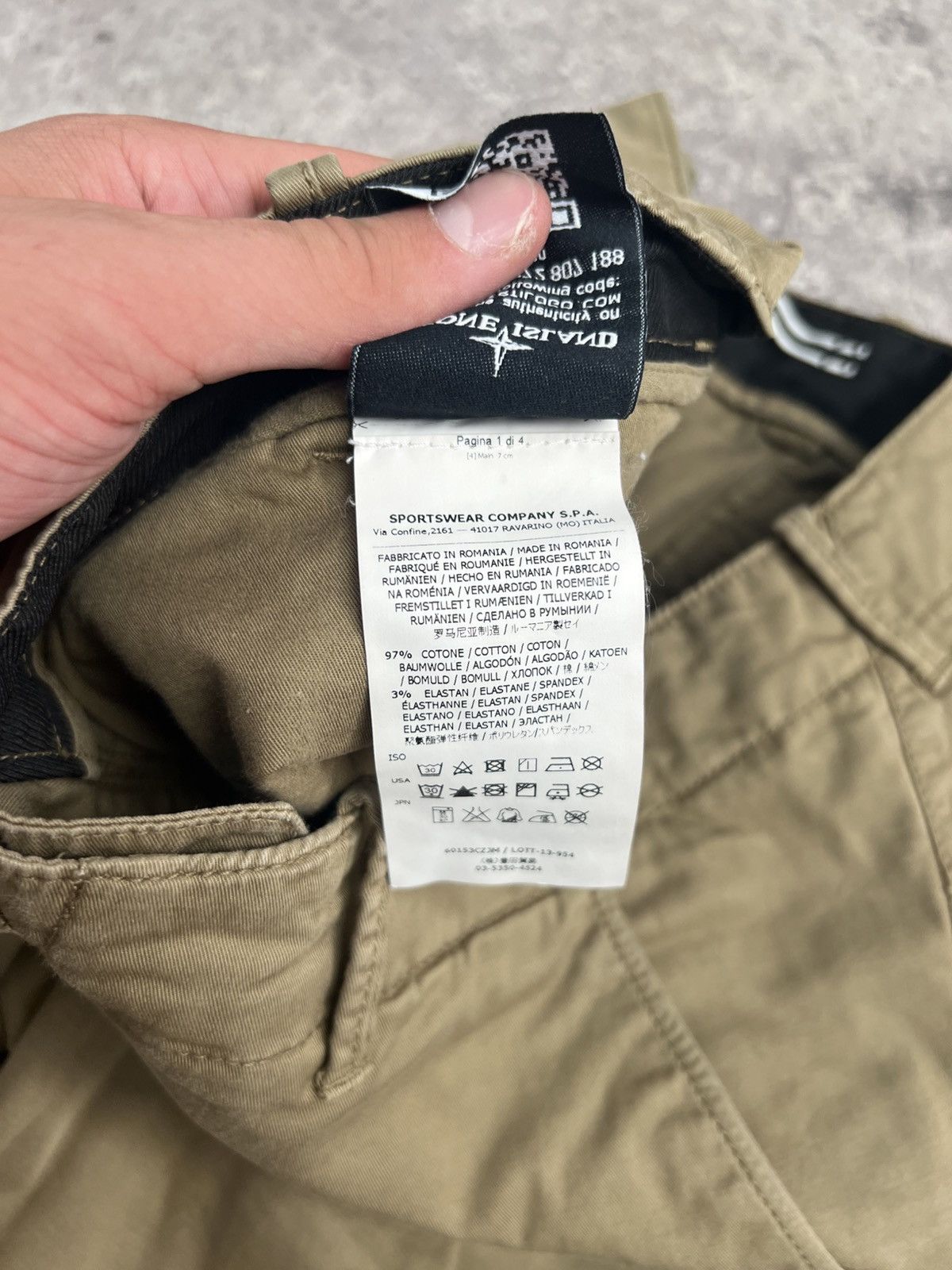 Stone Island STONE ISLAND Pants Trousers Size US 32 / EU 48 - 7 Thumbnail