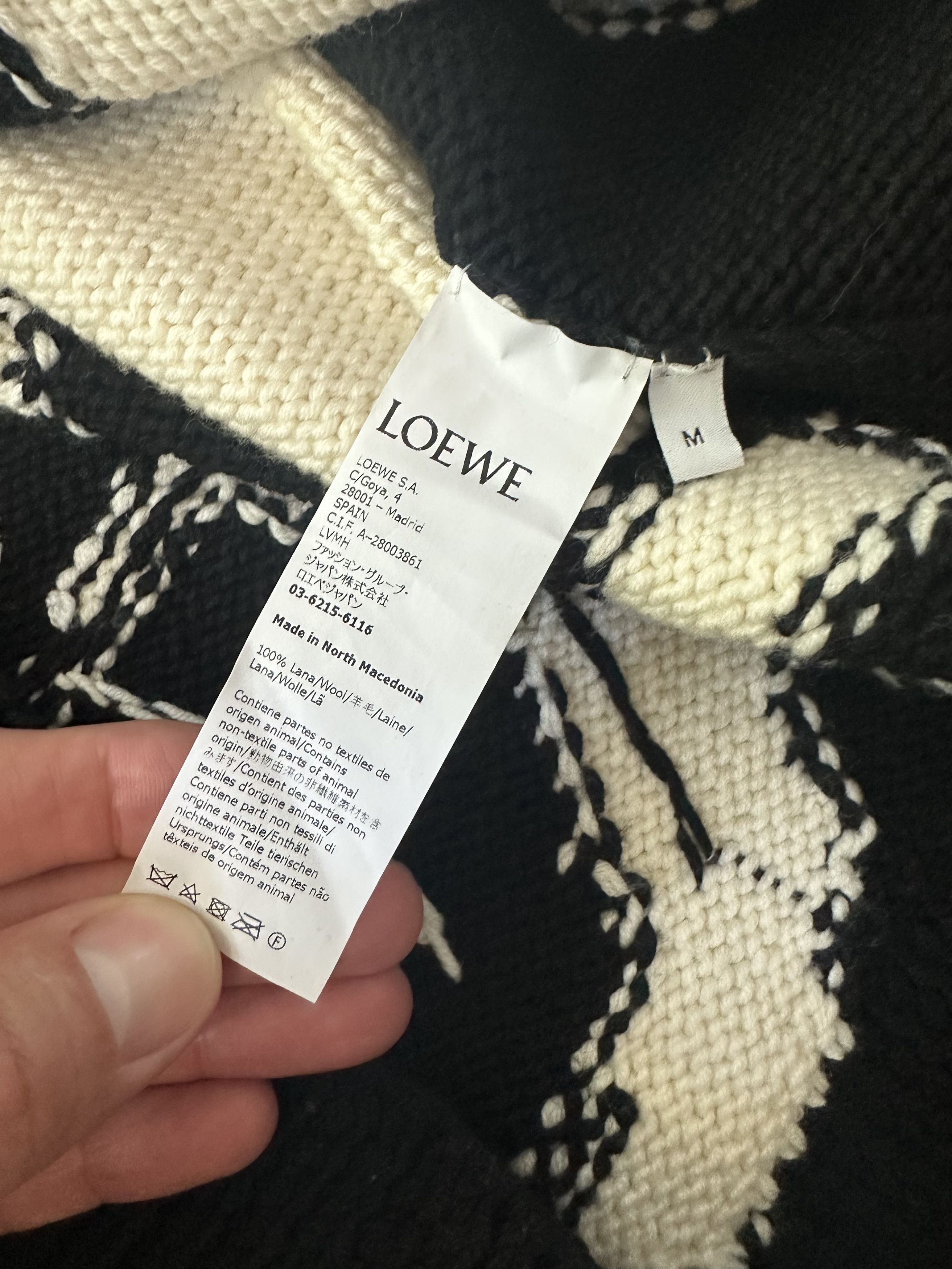 Loewe Loewe x Joe Brainard Edition Wool Intarsia Pansies Cardigan Size US M / EU 48-50 / 2 - 3 Thumbnail
