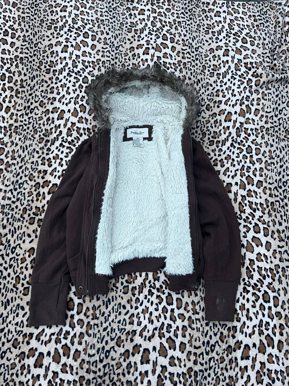 Japanese Brand Fur Fuzzy Brown If Six Was Nine Style Mohair Faded Hoodie Size M / US 6-8 / IT 42-44 - 8 Thumbnail