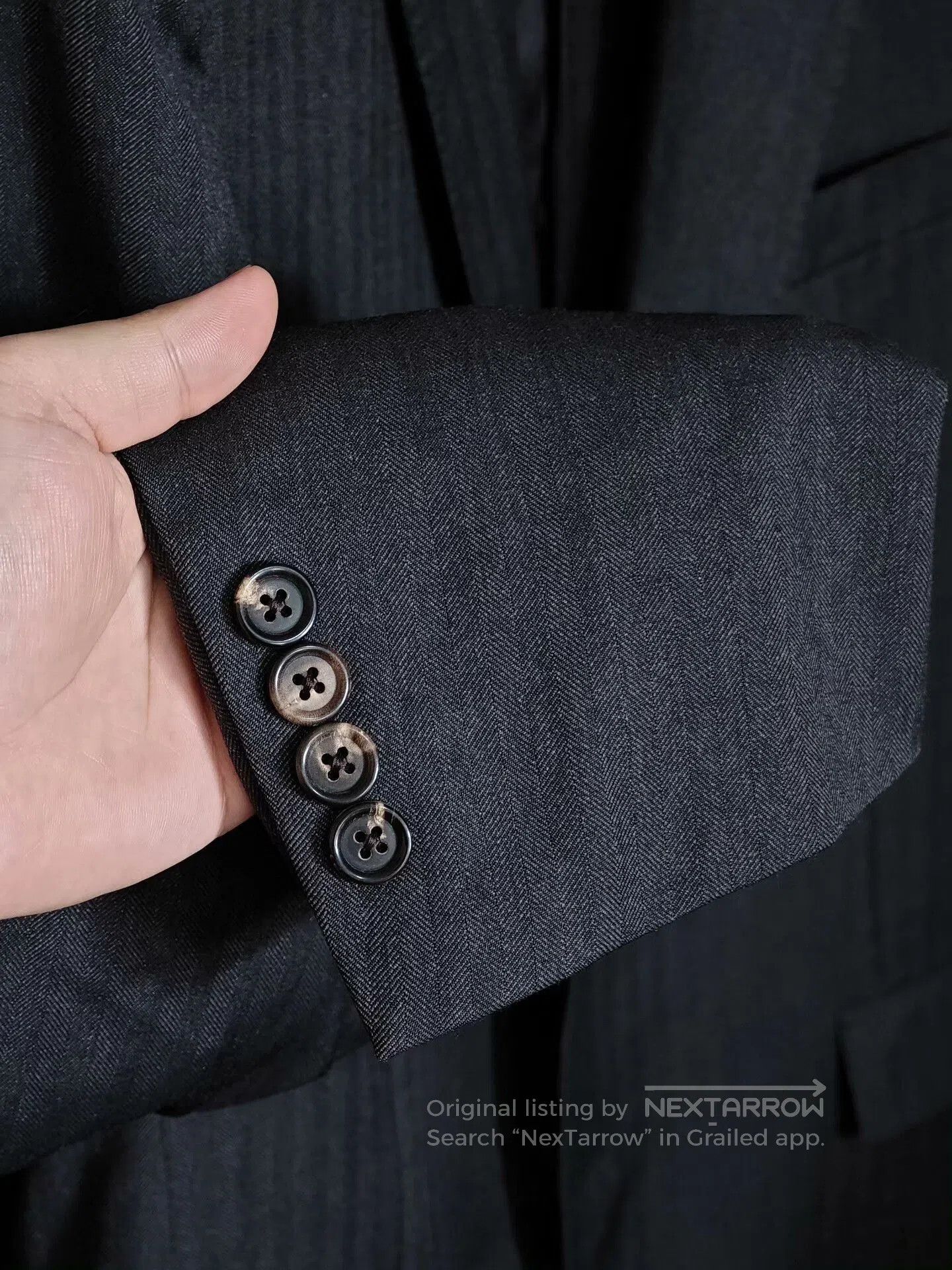 Polo Ralph Lauren Ralph Lauren Gray Wool Suit Jacket. Size US M / EU 48-50 / 2 - 4 Thumbnail