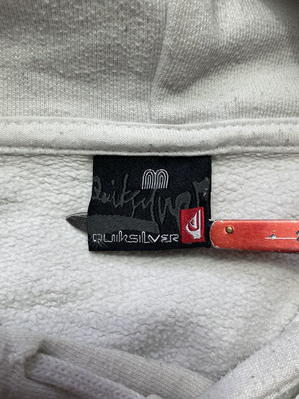 Quiksilver Quiksilver Vintage Hoodie Big Logo Y2K 90s Serf Style Size US M / EU 48-50 / 2 - 6 Thumbnail