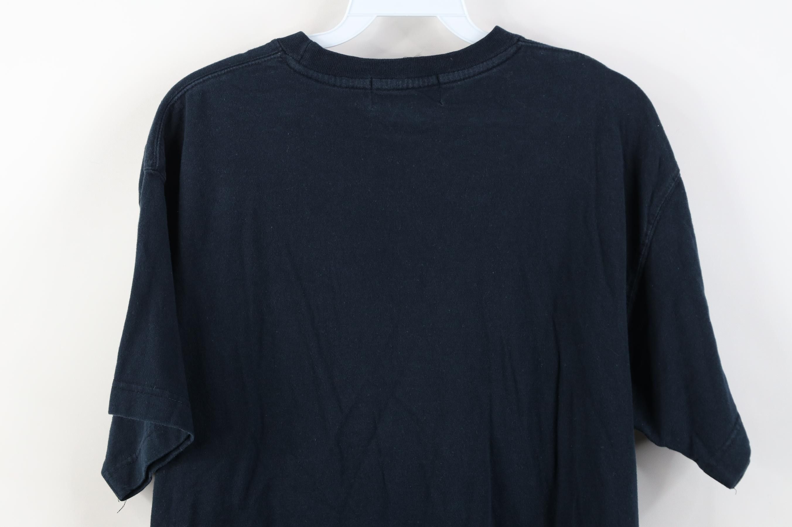 Vintage Vintage 90s Streetwear Cotton Heavyweight Pocket T-Shirt Size US M / EU 48-50 / 2 - 12 Thumbnail