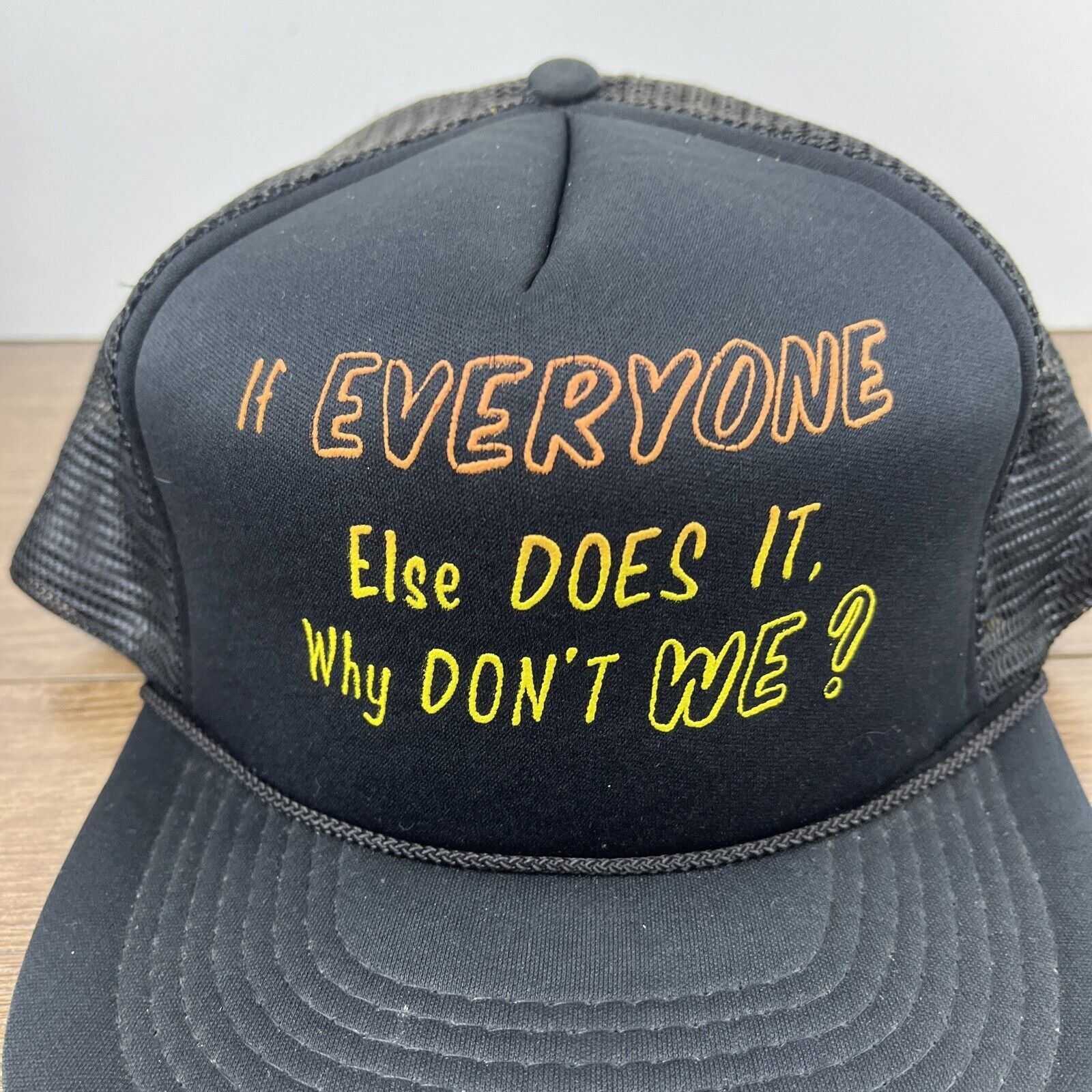 Other If Everyone Does It Hat Why Don’t We Snapback Adjustable Adu Size ONE SIZE - 7 Thumbnail