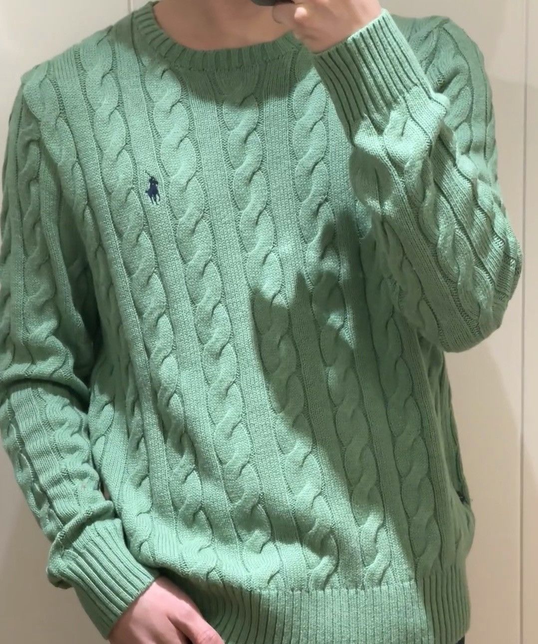 Polo Ralph Lauren NWT Polo Ralph Lauren Roving Cable Knit Pullover Sweater Size US XXL / EU 58 / 5 - 4 Thumbnail