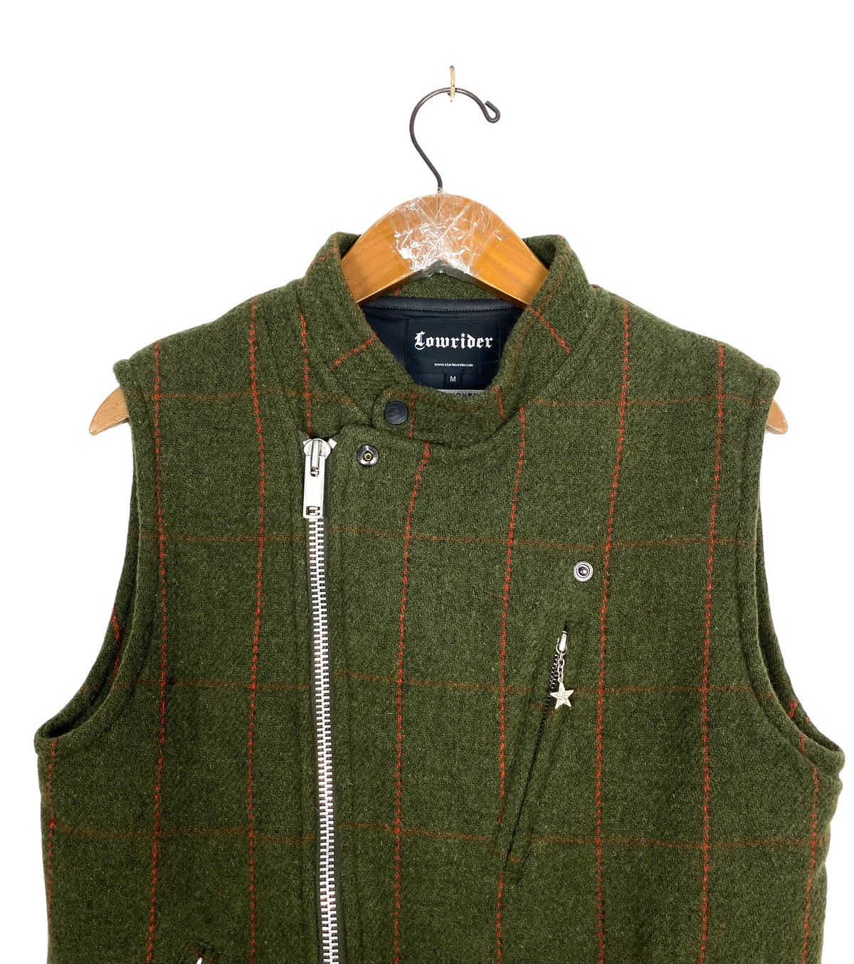 Harris Tweed Vtg Lowrider X Harris Tweed Wool Tweed Vest Made in Japan Size US S / EU 44-46 / 1 - 5 Thumbnail