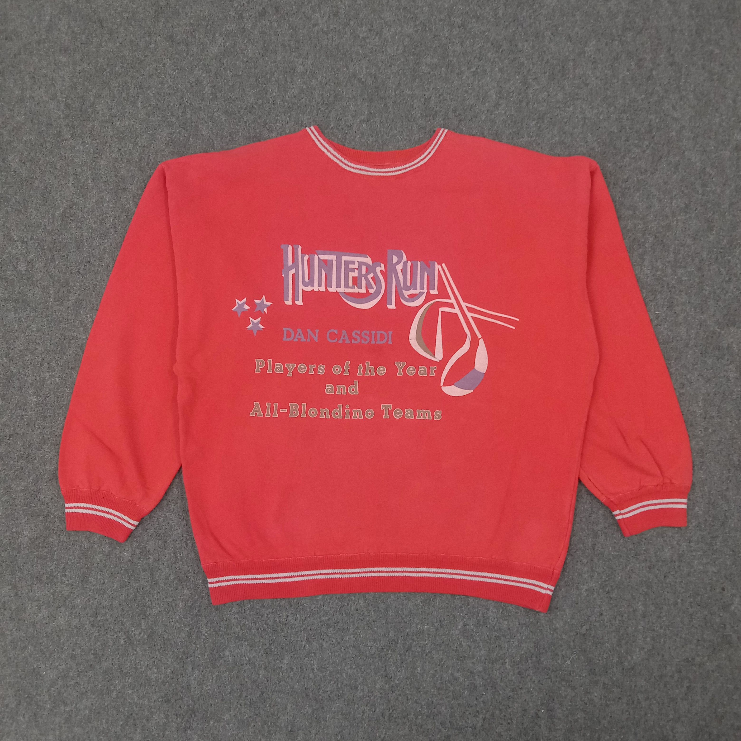 Vintage Dan Cassidi Hockey Team Sweatshirt C266N5 Size US XL / EU 56 / 4 - 1 Thumbnail