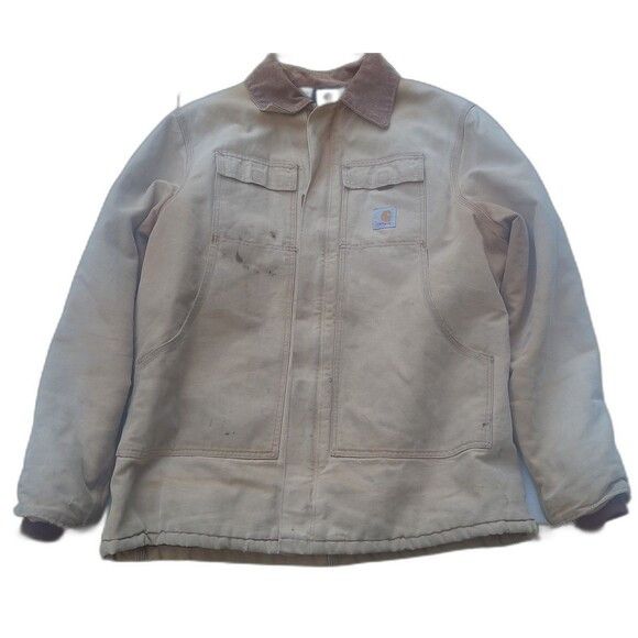 Carhartt Vtg Carhartt Artic Quilt lined Canvas Jacket Corduroy Collar Size US XXL / EU 58 / 5 - 2 Thumbnail