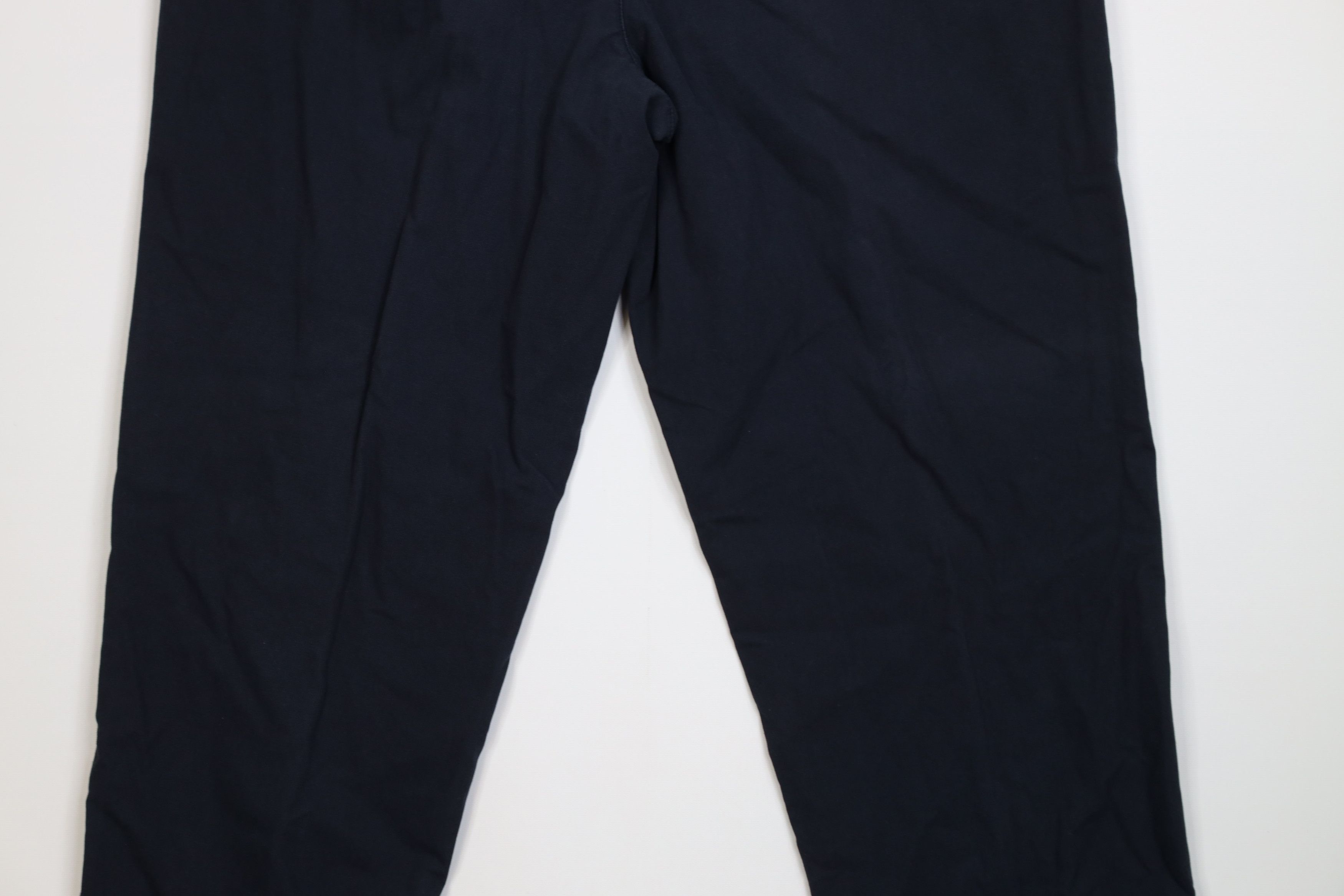 L.L. Bean Vintage LL Bean Heavy Flannel Lined Cotton Pants Navy Blue Size US 36 / EU 52 - 13 Thumbnail