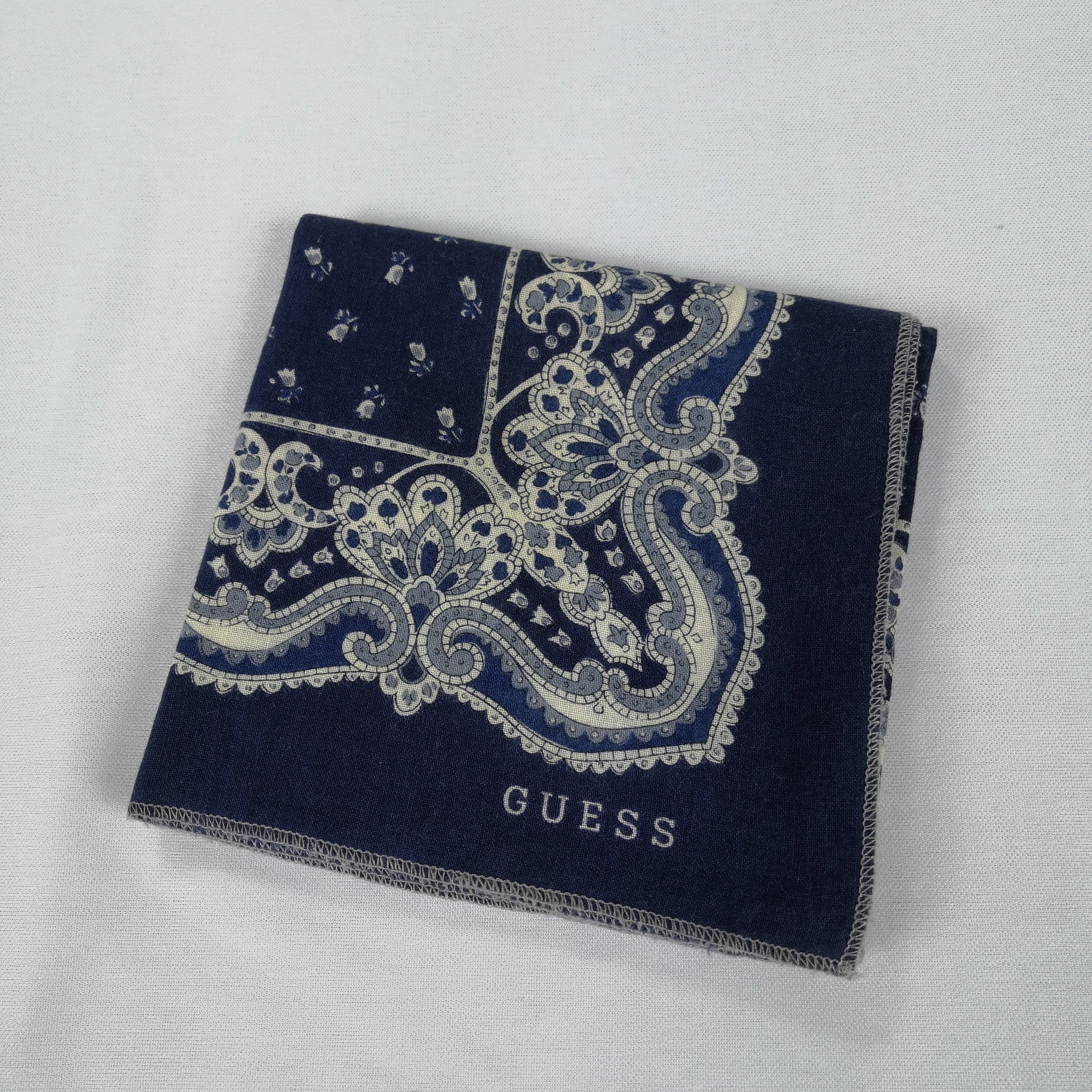 Guess Vintage Guess Bandana Scarf Handkerchief Neckerchief Size ONE SIZE - 4 Thumbnail