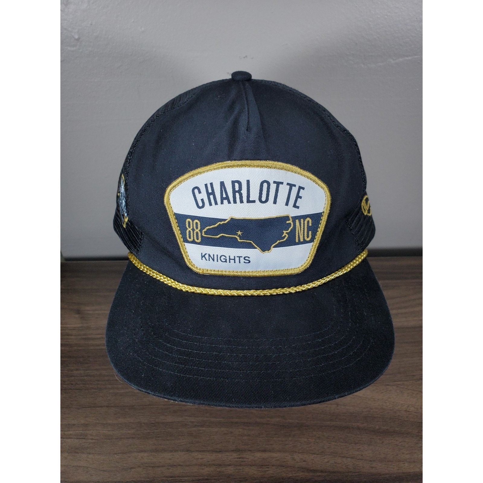 MLB Charlotte Knights Trucker Hat Snapback Cap MiLB OC Sports NC Size ONE SIZE - 4 Thumbnail
