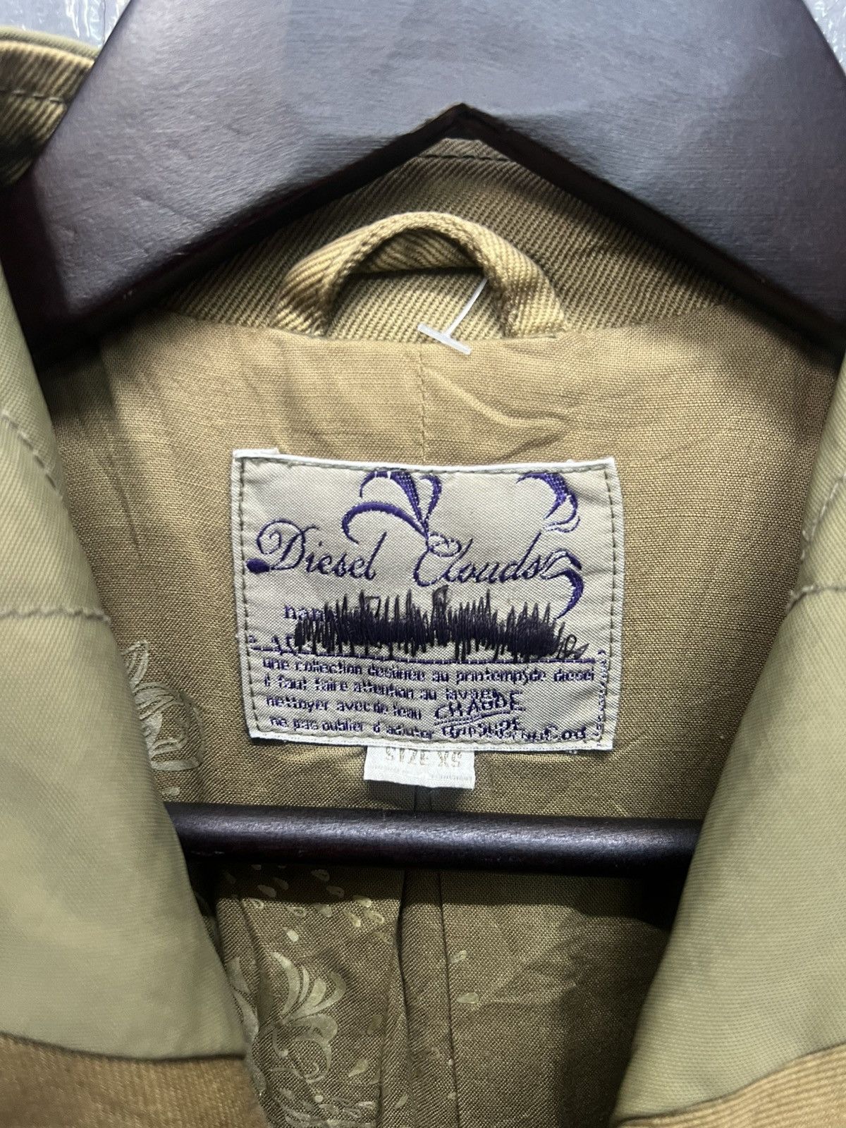 Diesel Diesel Cloudy Double Breast Jacket Size XS / US 0-2 / IT 36-38 - 7 Thumbnail