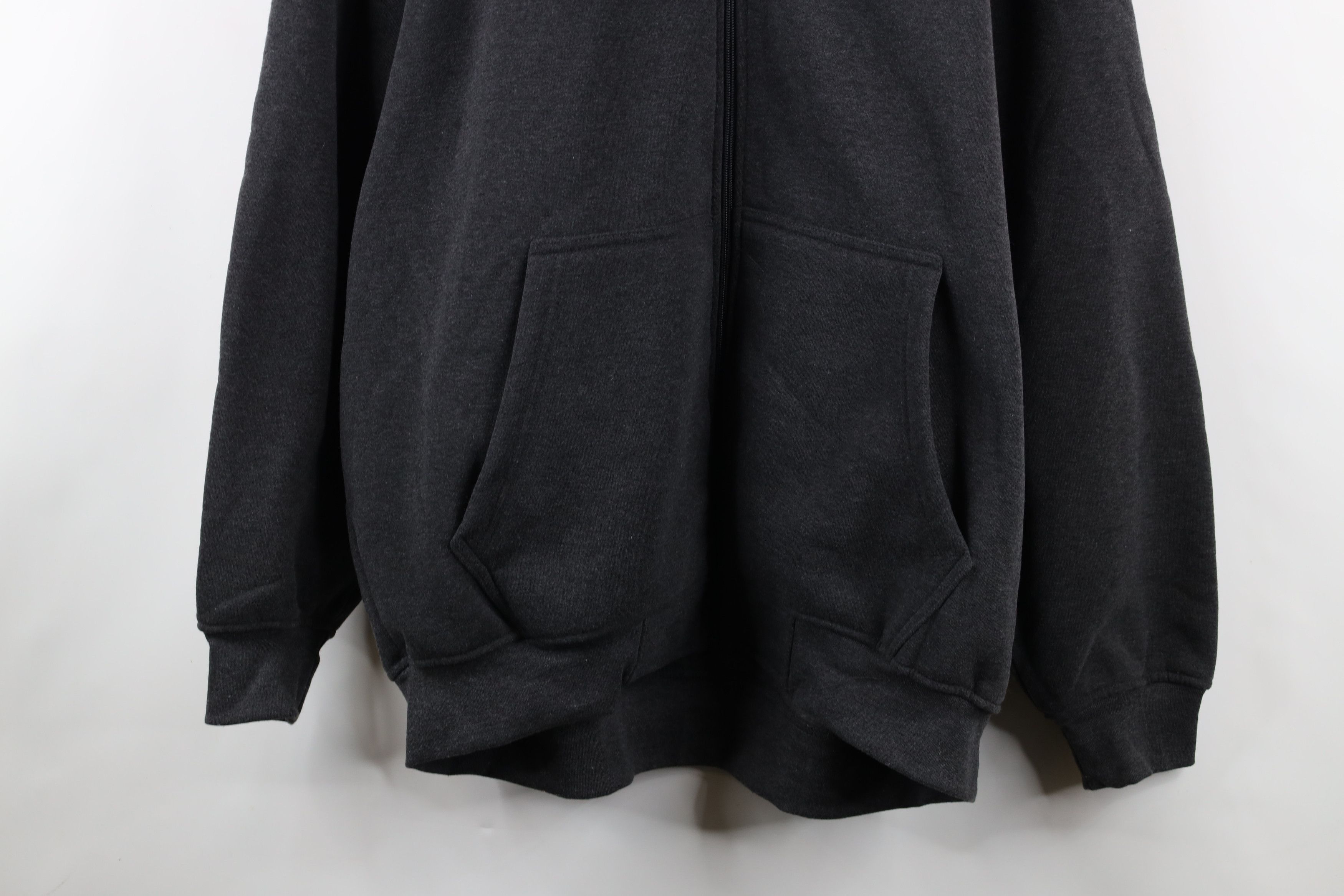 Vintage Deadstock Vintage 90s Y2K Streetwear Heavyweight Zip Hoodie Size US XXL / EU 58 / 5 - 3 Thumbnail
