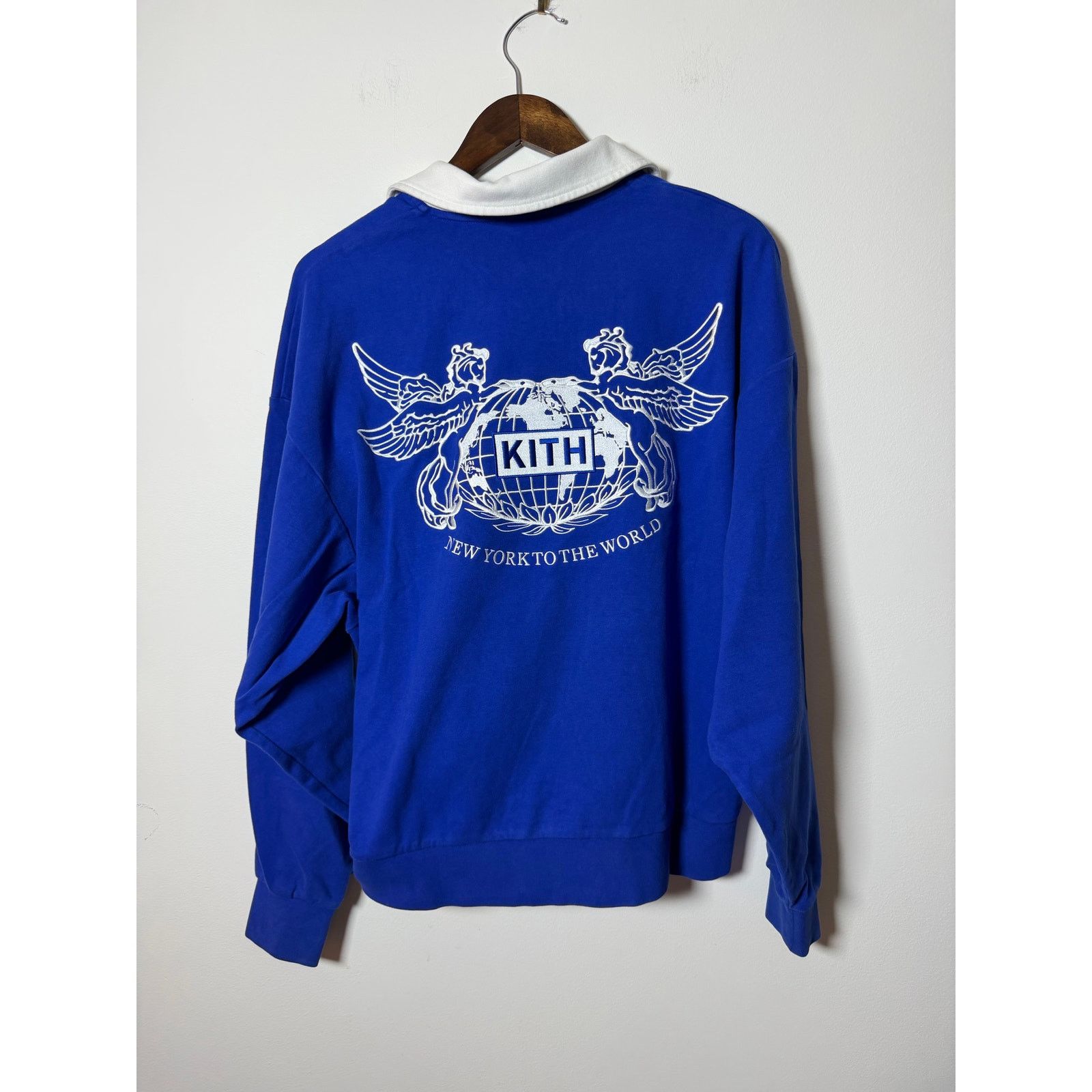 Kith Kith Pegasus Crest Nelson Collared Pullover Size US M / EU 48-50 / 2 - 3 Thumbnail