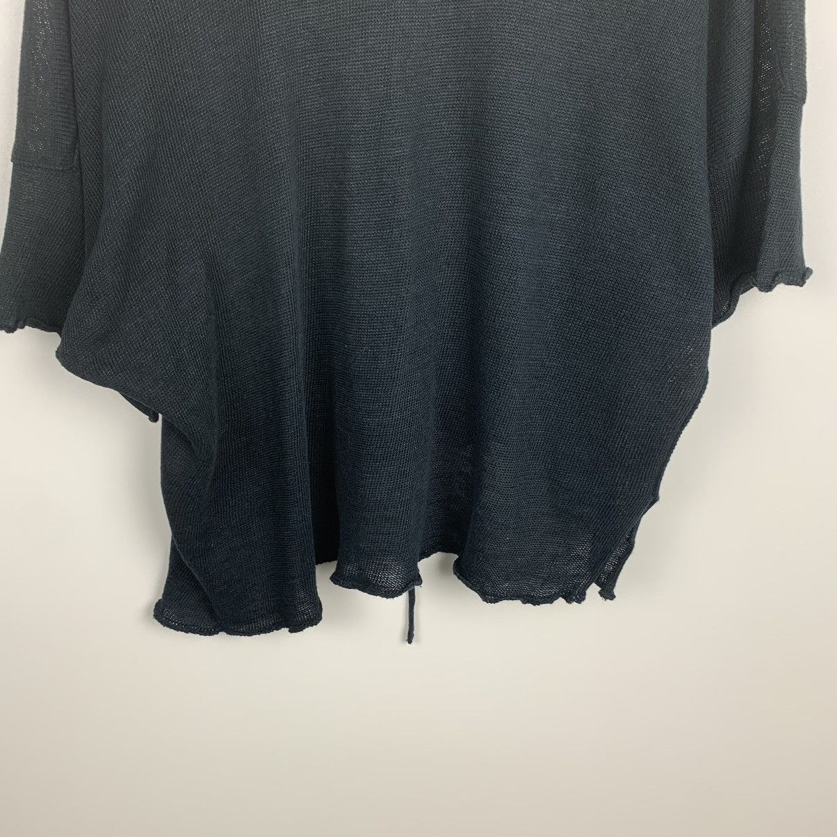Other Barbara Speer Knit Linen Cardigan Black Short Sleeve Size XS / US 0-2 / IT 36-38 - 10 Thumbnail