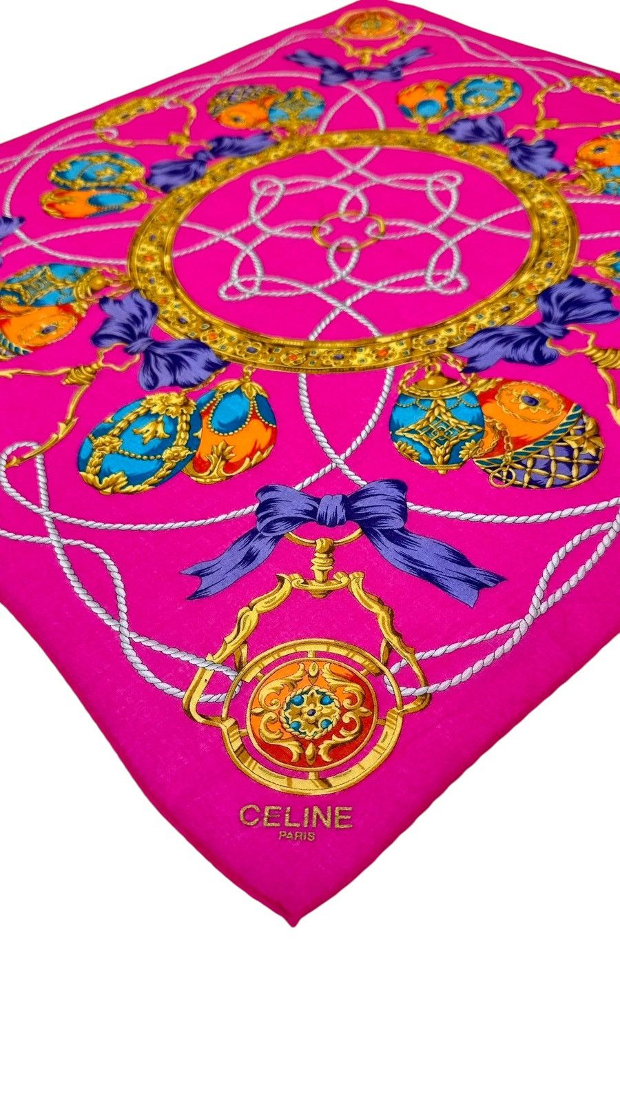 Celine × Vintage Celine Bandana / Handkerchief Size ONE SIZE - 3 Thumbnail