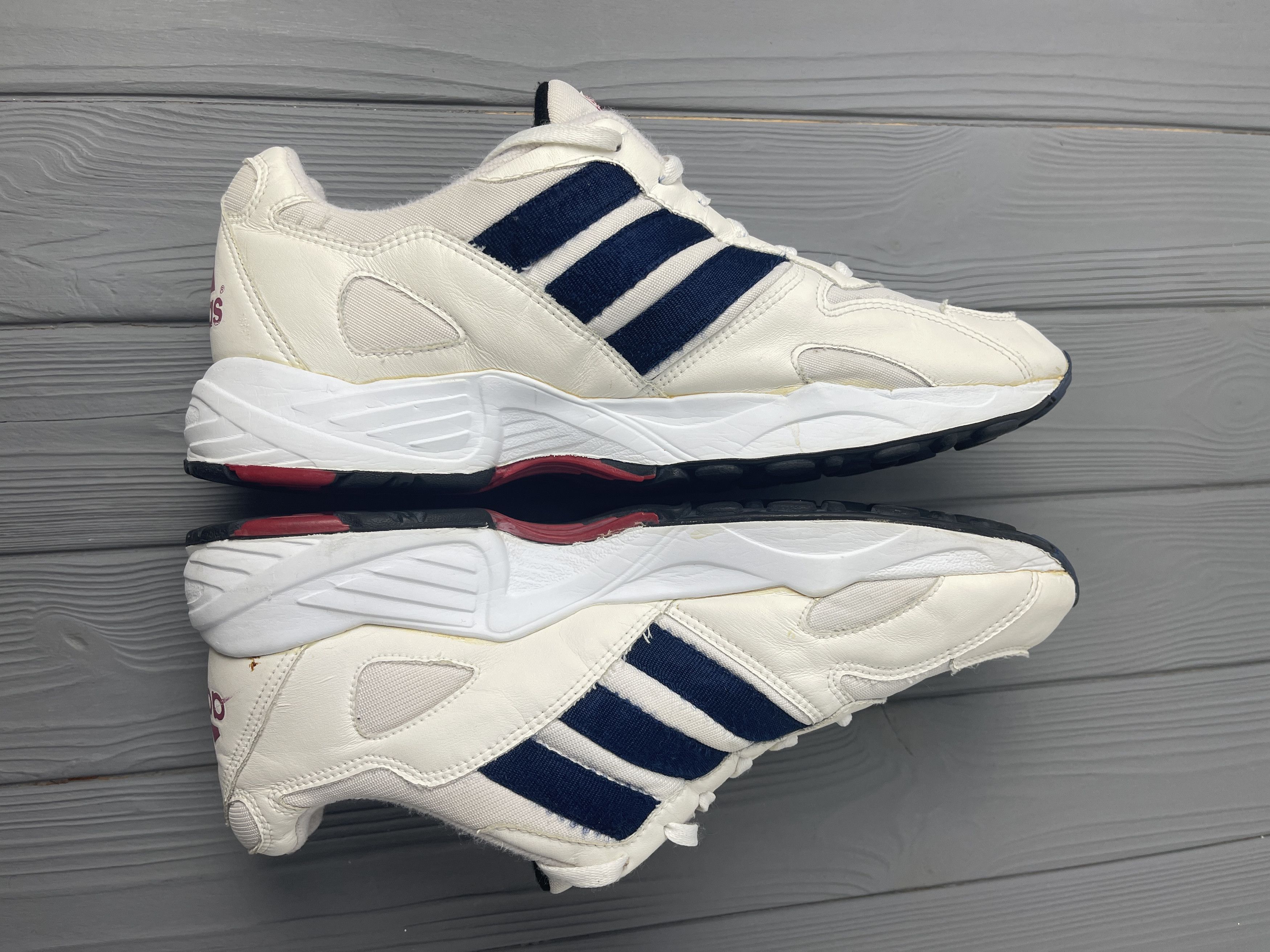 Adidas Adidas Cushion Vintage 1996 Leather Sneakers Size US 11 / EU 44 - 4 Thumbnail