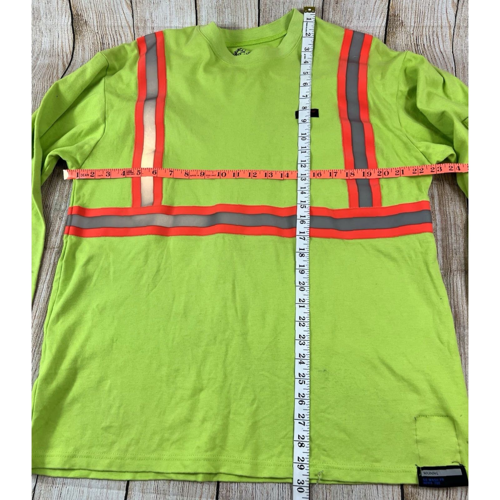 Vintage Black Stallion Shirt L Mens Black Hi Visibility Reflective Welding Work Shirt Size Large Size US L / EU 52-54 / 3 - 7 Thumbnail