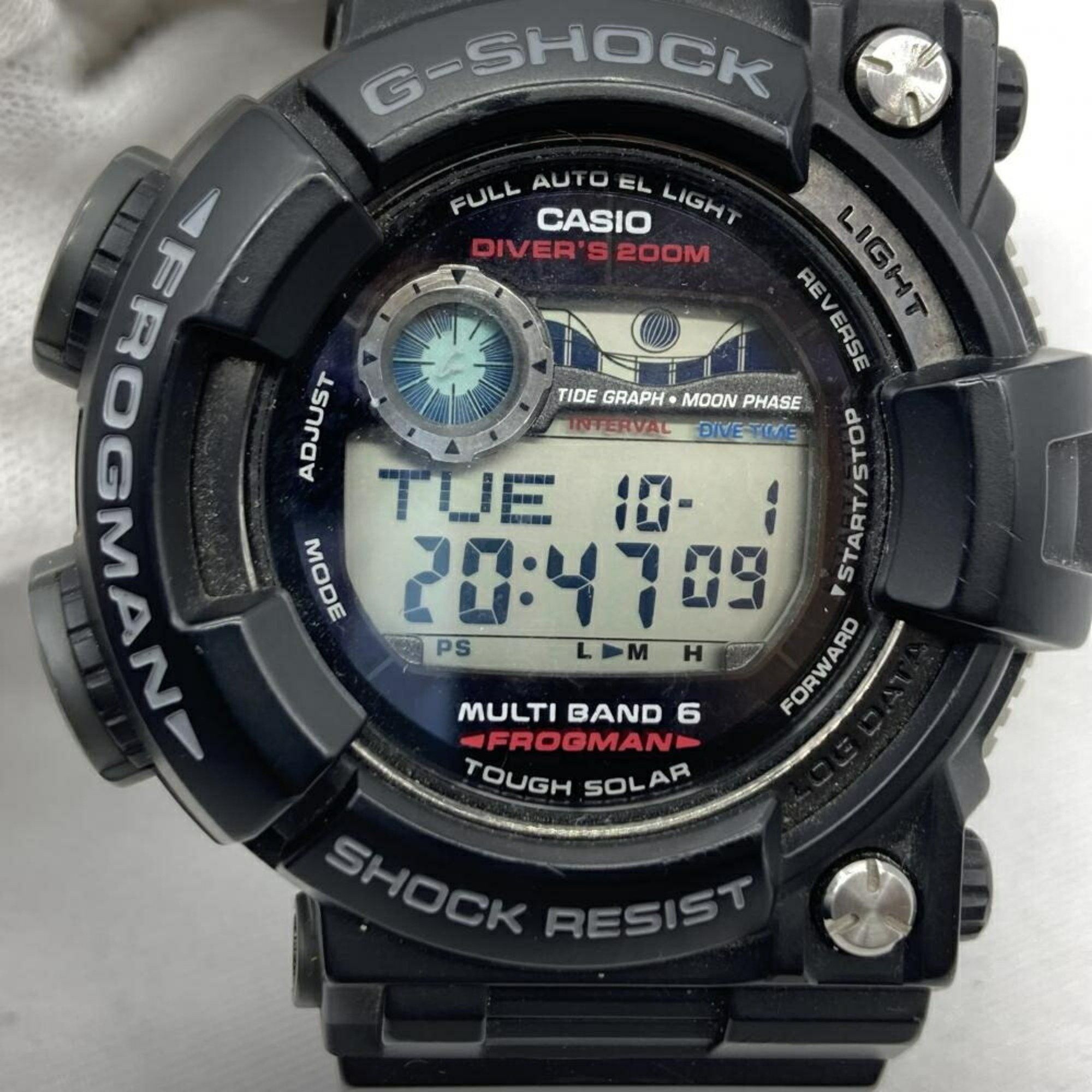 Casio Casio G-SHOCK MASTER OF G FROGMAN GWF-1000-1JF Size ONE SIZE - 1 Thumbnail