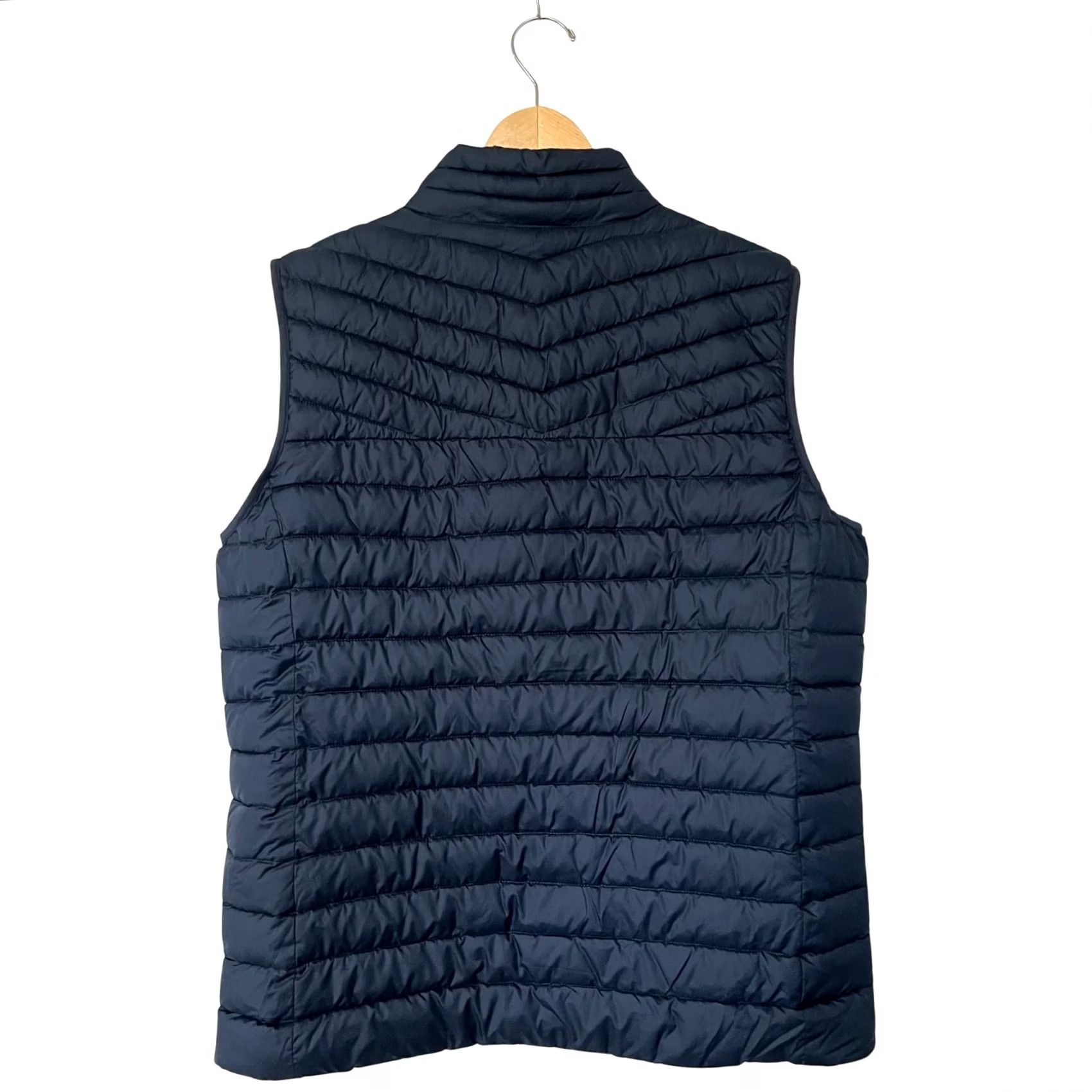 Vintage Joules Vest Go To Gilet Lightweight Puffer Navy Blue Full Zip Size Large Mens Size US L / EU 52-54 / 3 - 7 Thumbnail