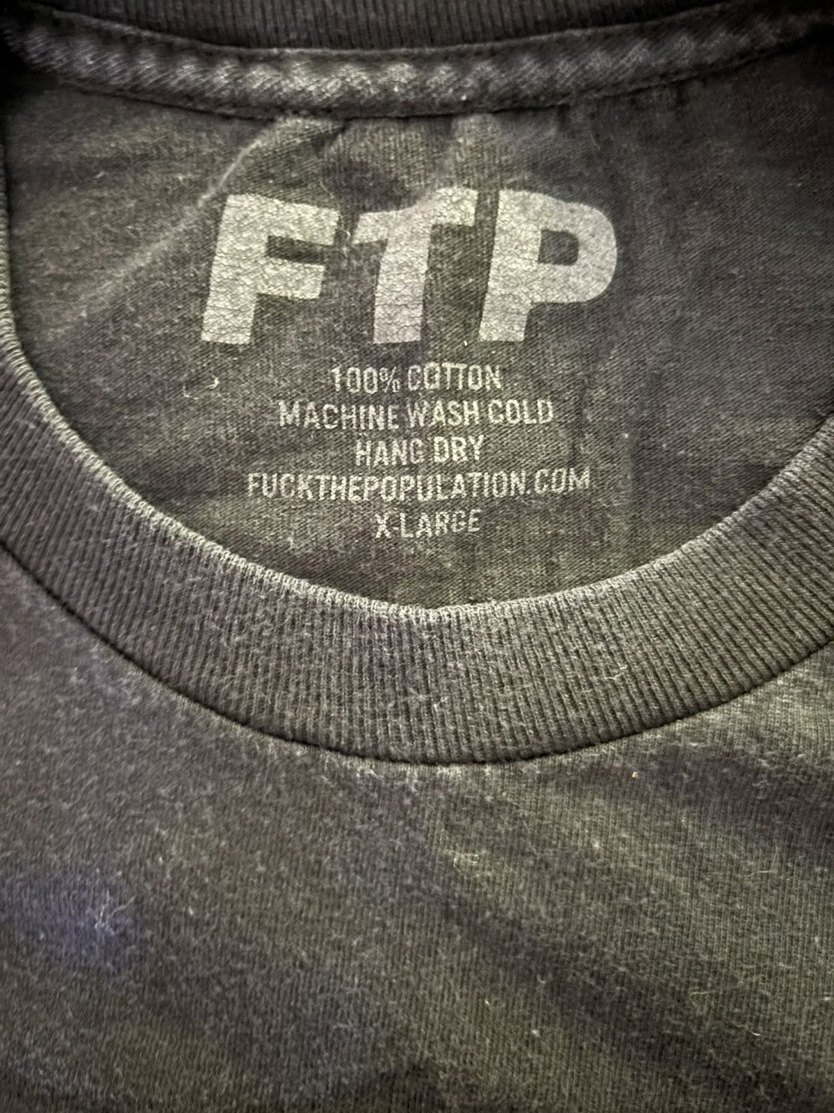 Other FTP Fuck The Population ‘White House’ Graphic T-Shirt Size US XL / EU 56 / 4 - 3 Thumbnail