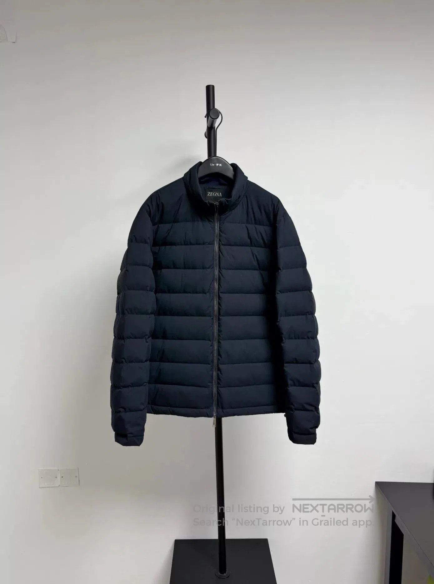 Ermenegildo Zegna ZEGNA Dark Blue Down Jacket. Size US M / EU 48-50 / 2 - 1 Thumbnail