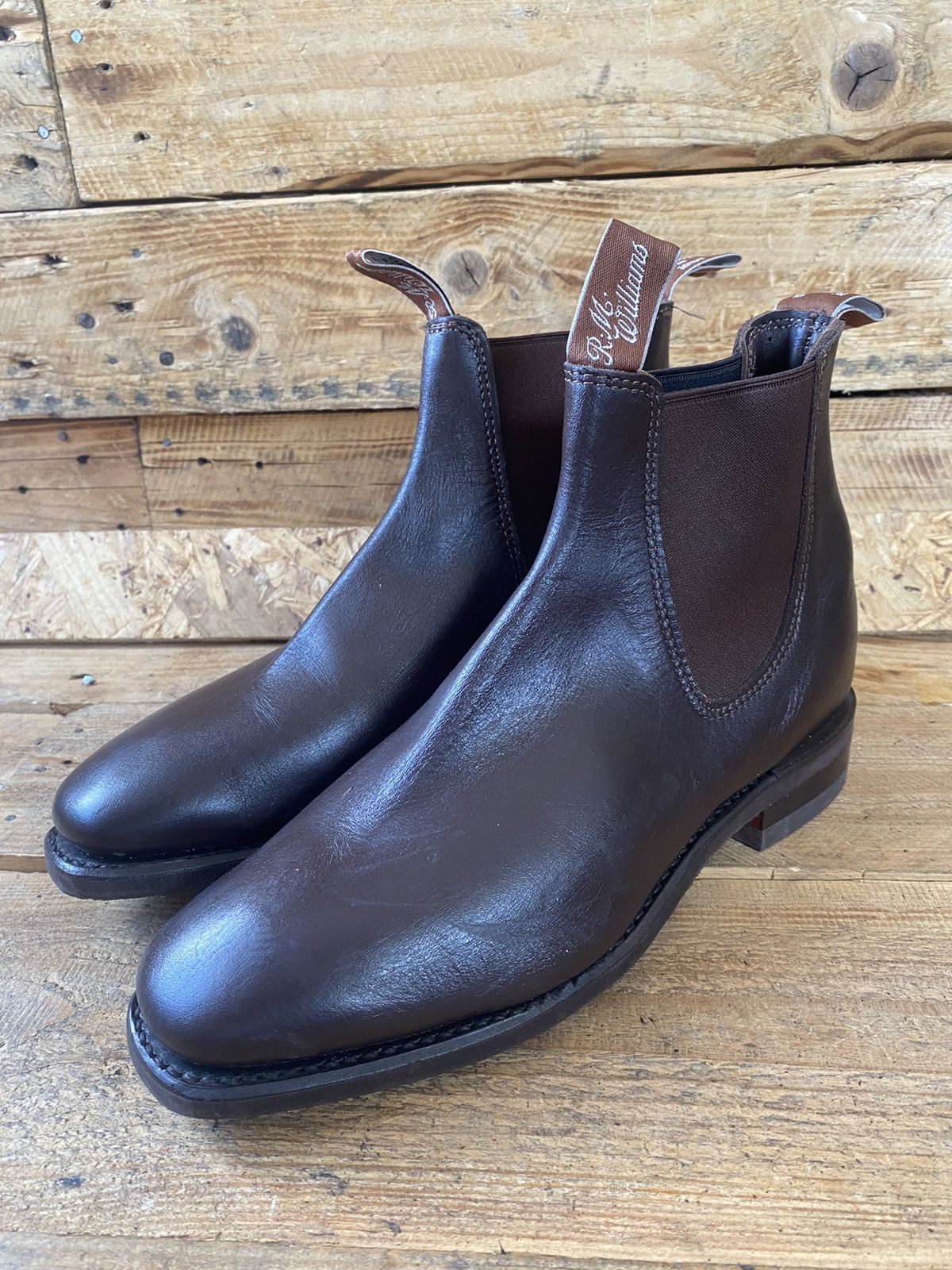 R.M. Williams Rm williams comfort craftman brown chelsea boots sz uk5, 38 Size US 6 / EU 39 - 12 Thumbnail