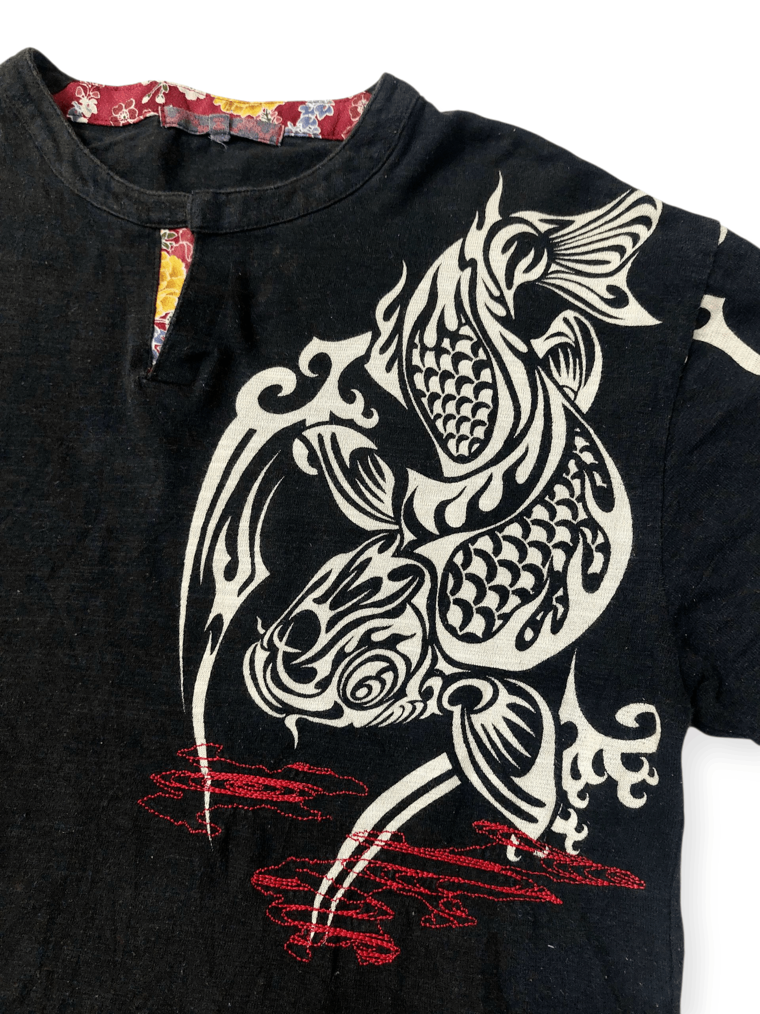 Vintage Japanese Culture 'Koi Fish' Karakuri Tamashi Style Size US L / EU 52-54 / 3 - 6 Thumbnail