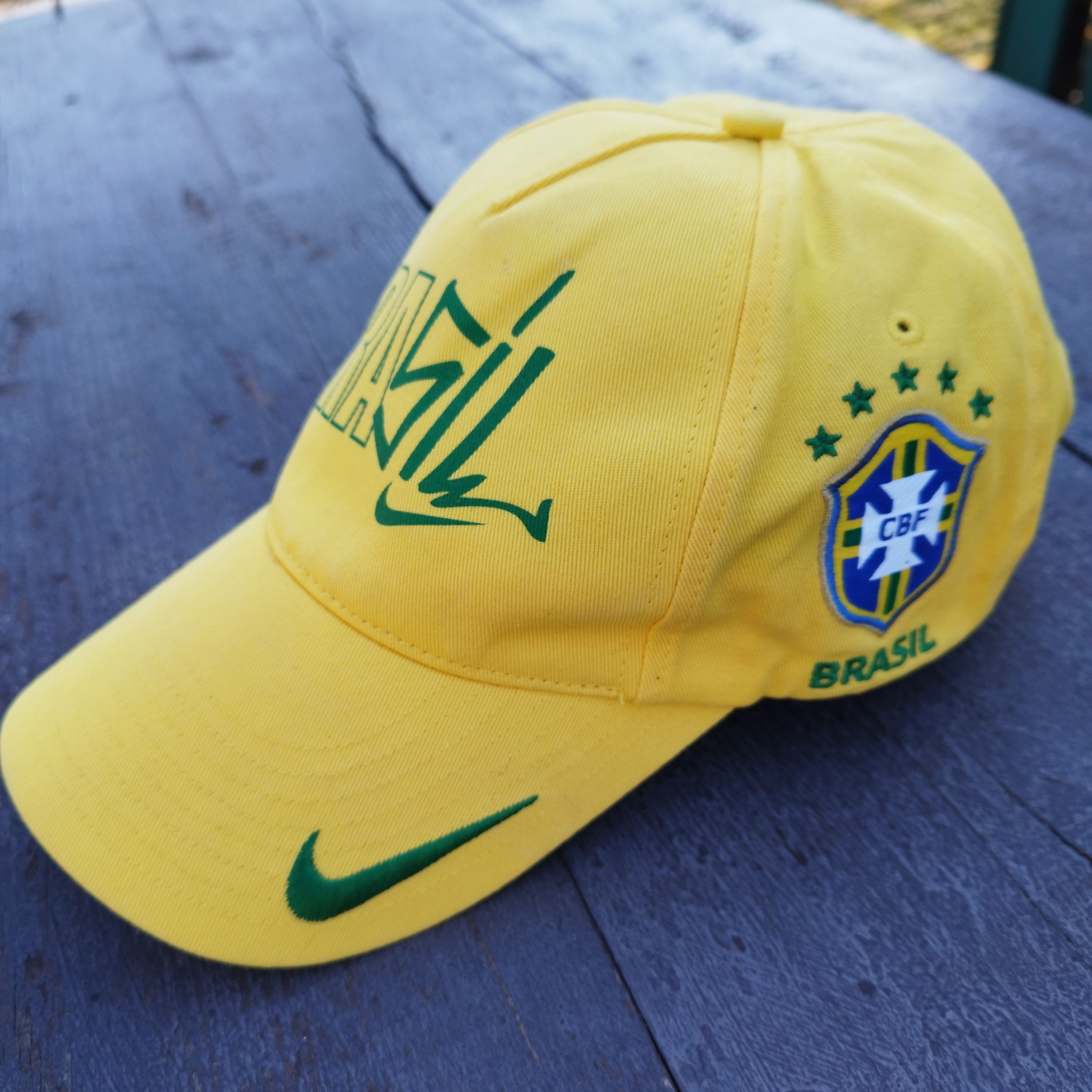 Nike Vintage Y2K Nike Brasil CBF National Team Heritage Cap Size ONE SIZE - 1 Thumbnail