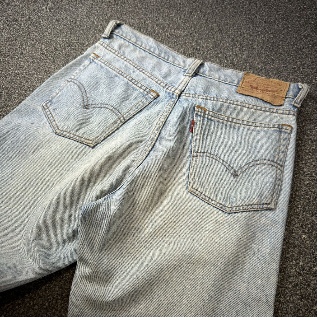 Levi's Vintage 90s Levis 606-0217 Faded Aging Distressed Denim W30 Size US 30 / EU 46 - 8 Thumbnail