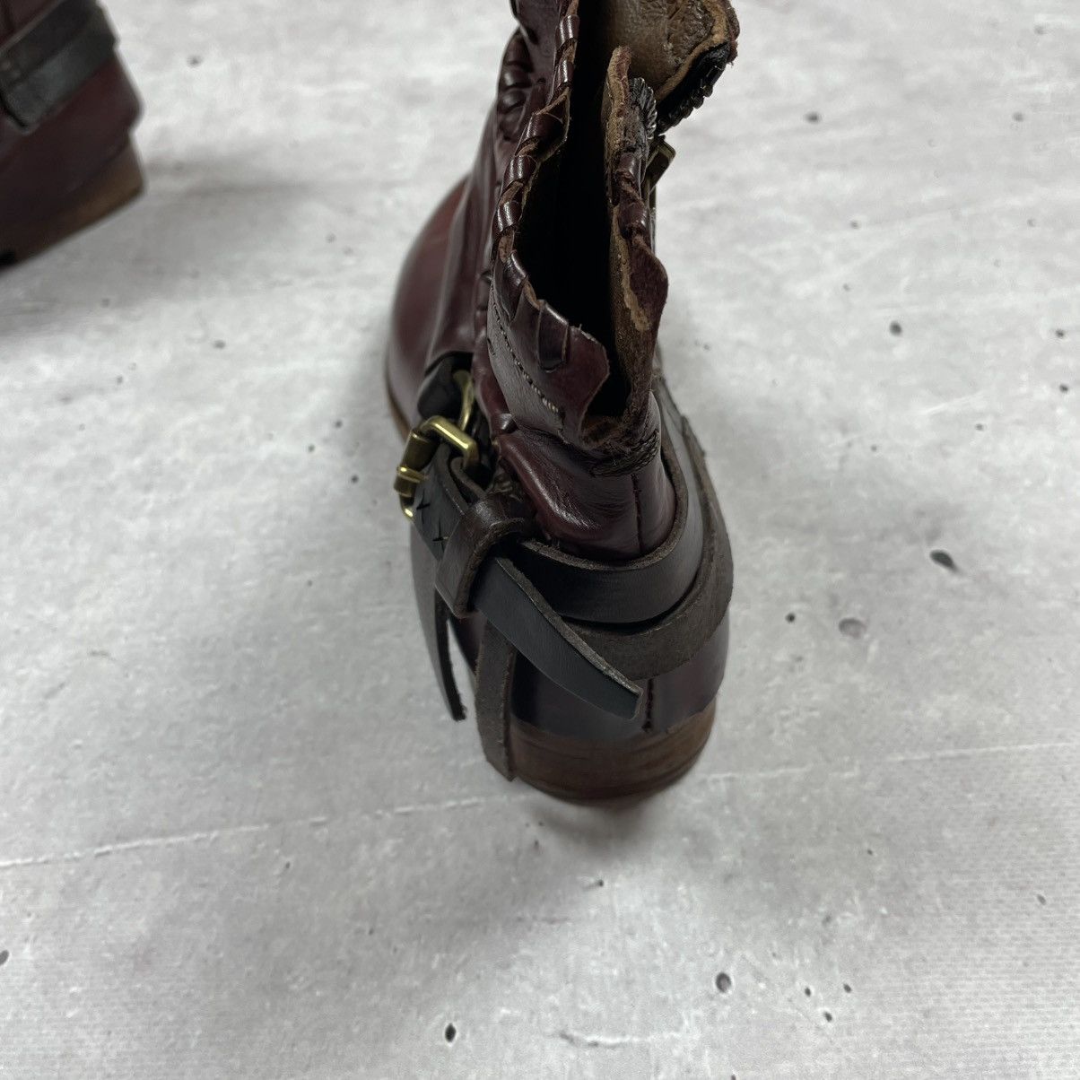 A.S.98 × If Six Was Nine × Japanese Brand 90s Vintage Leather Cowboy Leather Boots A.s. 98 shoes Size US 7 / IT 37 - 5 Thumbnail