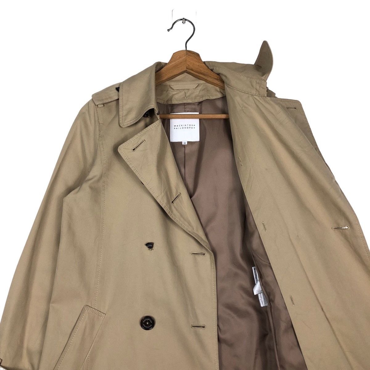 Japanese Brand 🔥Bondage Design Long Jacket Mackintosh Philosophy Size US M / EU 48-50 / 2 - 12 Thumbnail