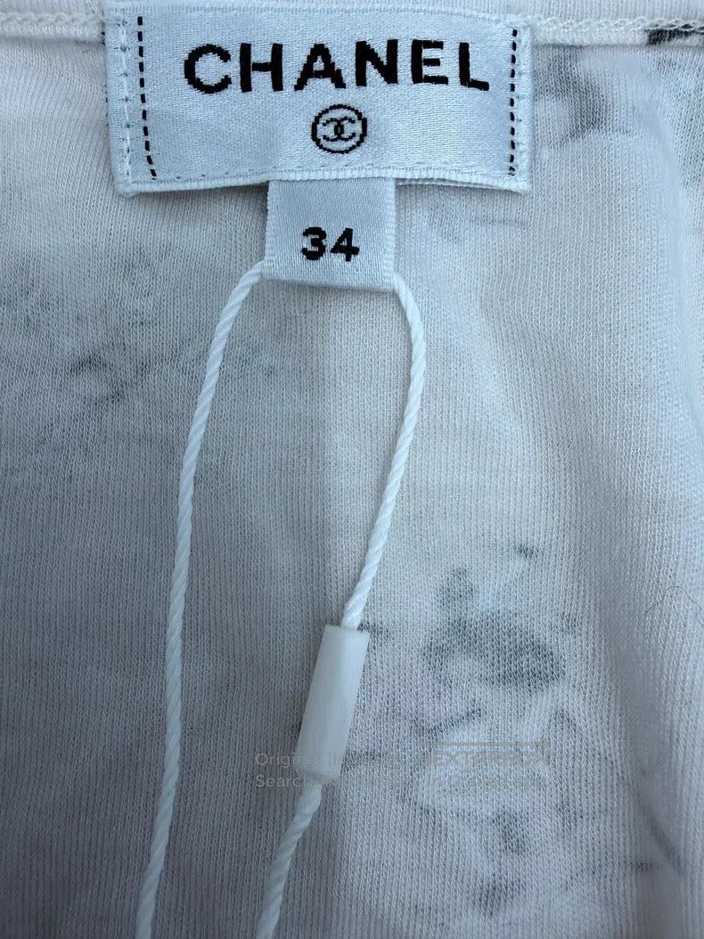 Chanel Chanel Ski white round-necked long sleeves Size XXS / US 00 / IT 34 - 4 Thumbnail