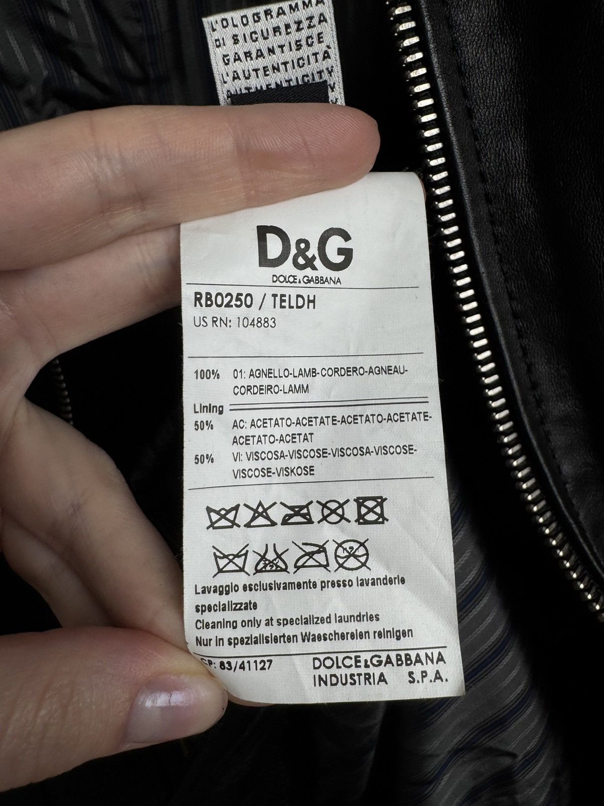 Dolce & Gabbana 2000s Dolce & Gabbana Multipocket Black Leather Jacket Size US L / EU 52-54 / 3 - 20 Thumbnail
